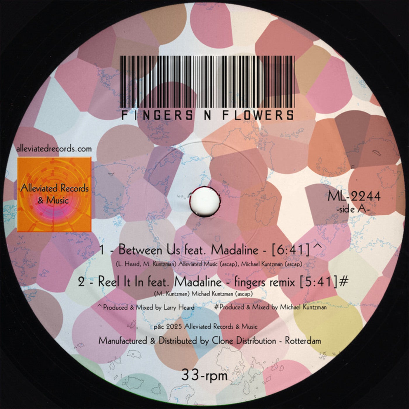 Cover - Madaline, FINGERS N FLOWERS - Between Us featuring Madaline (Instrumental)