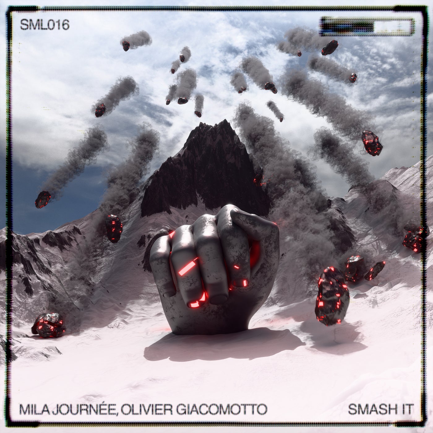 Cover - Olivier Giacomotto, Mila Journée - Smash It (Extended Mix)