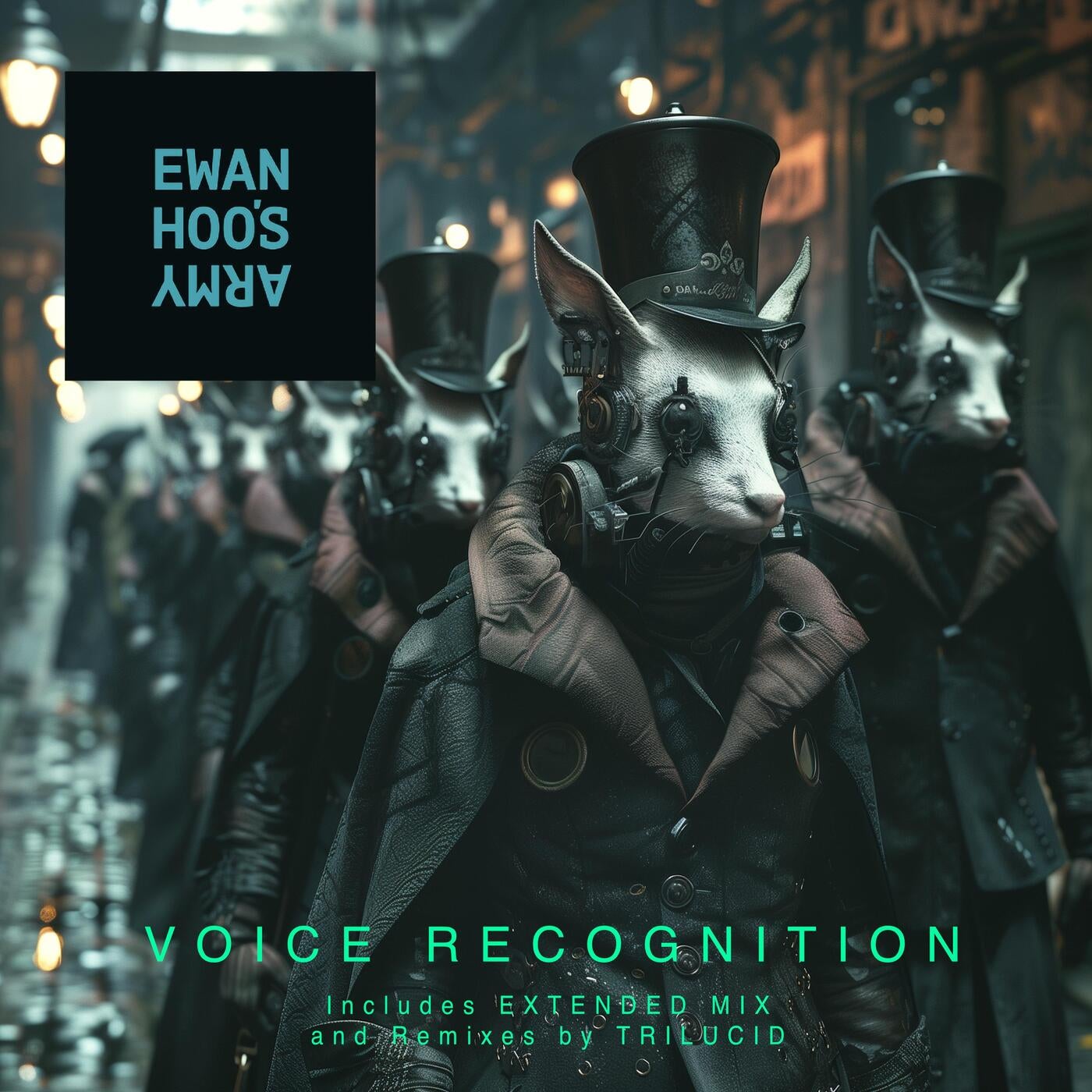 Cover - Quivver, Dave Seaman, Leo Wood, Ewan Hoo's Army - Voice Recognition feat. Leo Wood (Extended Mix)
