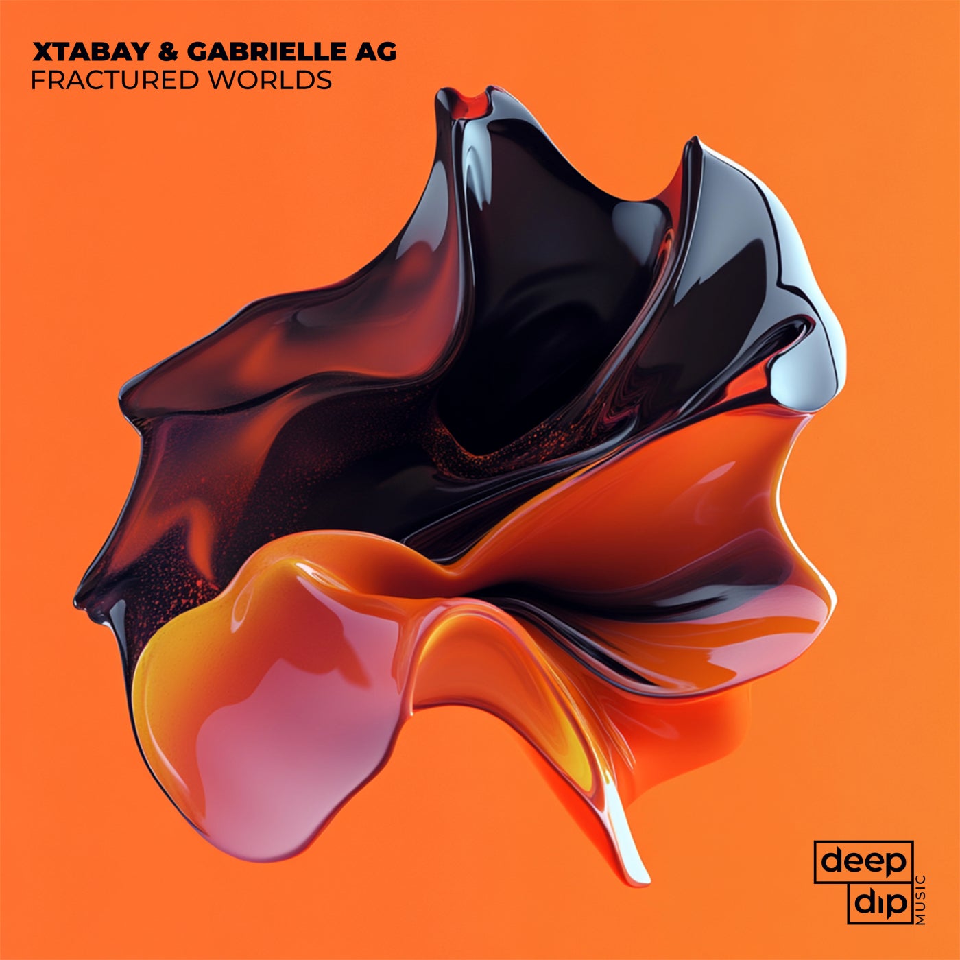 Cover - Gabrielle Ag, Xtabay - Fractured Worlds (Original Mix)