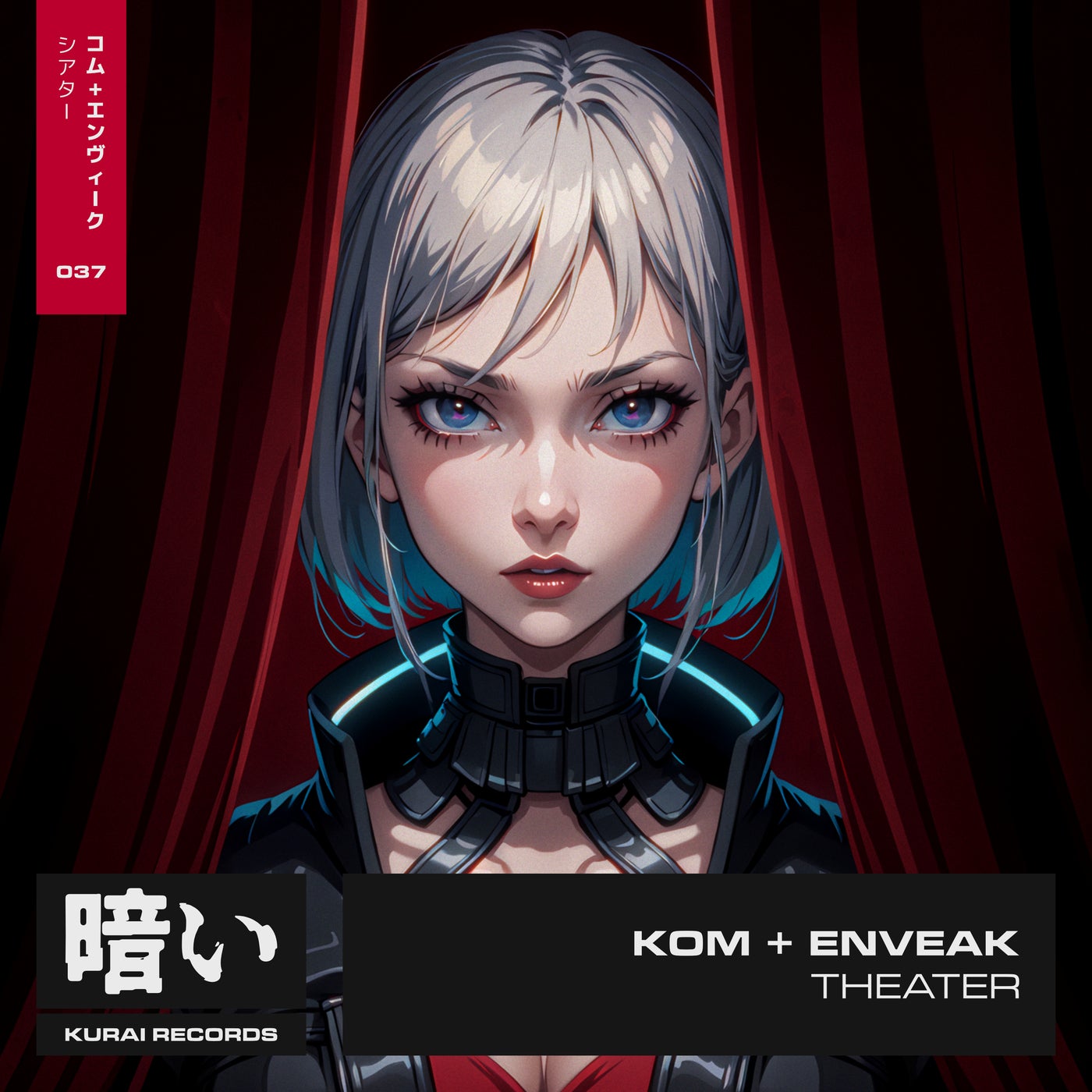 Cover - Enveak, Kom (IT) - Theater (Extended Mix)