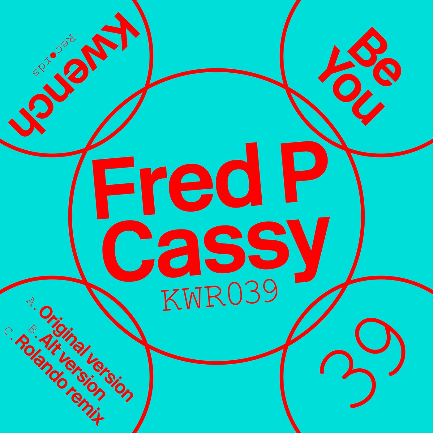 Cover - Fred P, Cassy - Be You  (Original Mix)