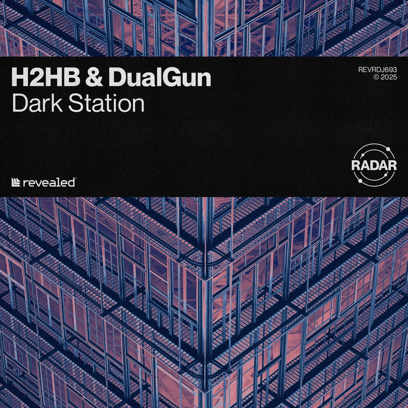 Cover - H2HB, Revealed Recordings, Dualgun - Dark Station (Extended Mix)