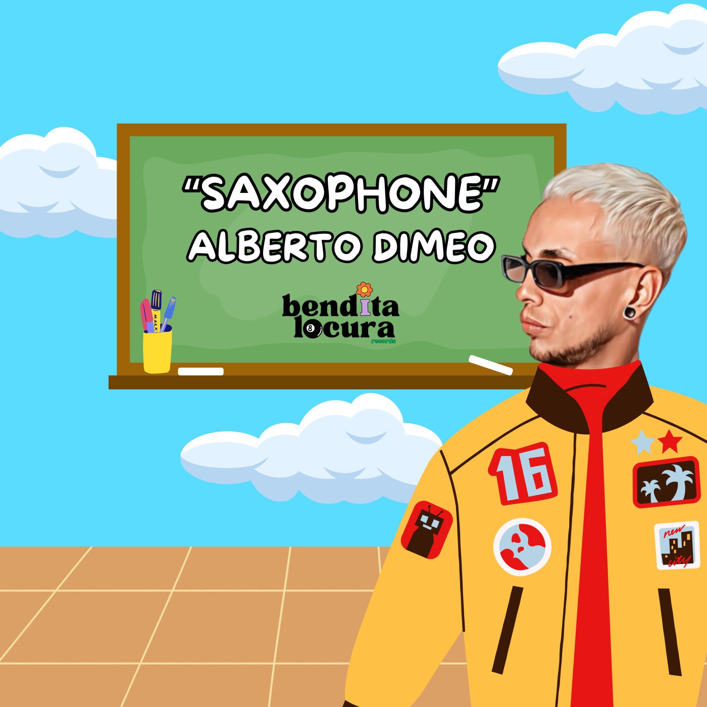 Cover - Alberto Dimeo - Saxophone (Original Mix)
