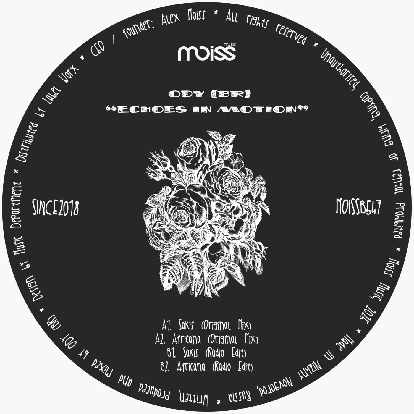 Cover - ODY (BR) - Sakis (Original Mix)