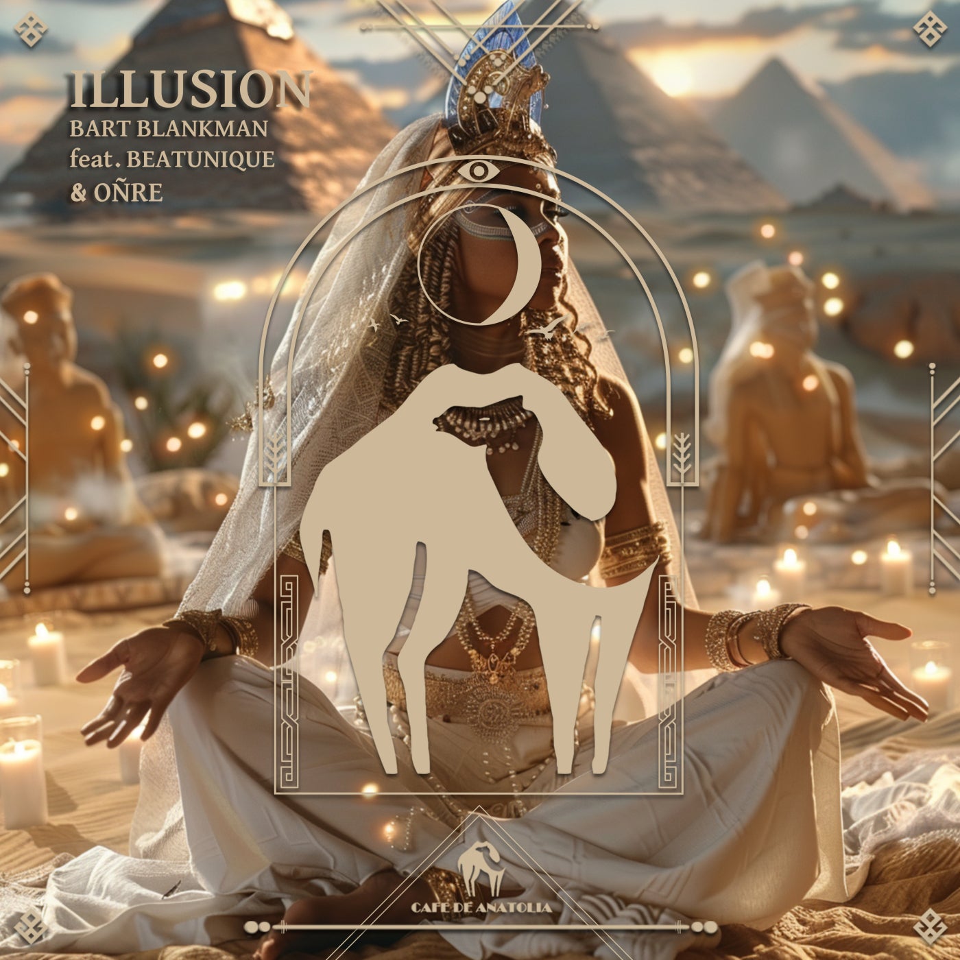 Cover - Bart Blankman, Cafe De Anatolia - Bubasteion feat. Oñre, BeatuniQue (Original Mix)