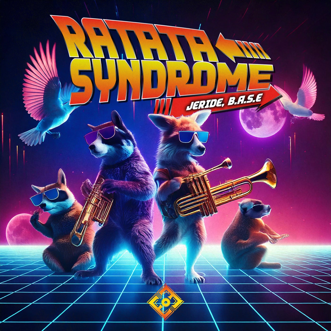 Cover - JERIDE, B.A.S.E - RATATA Syndrome (Original Mix)