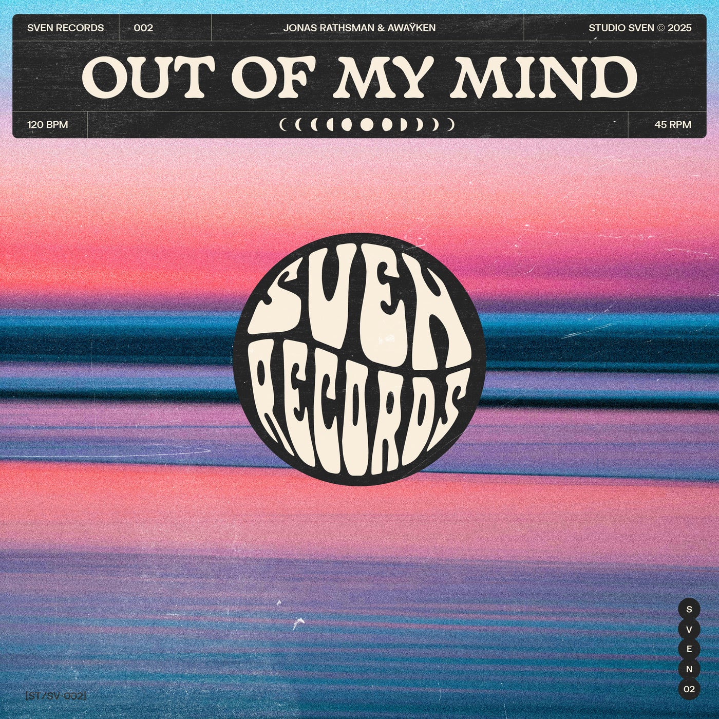 Cover - Jonas Rathsman, AWAŸKEN - Out Of My Mind (Extended Mix)