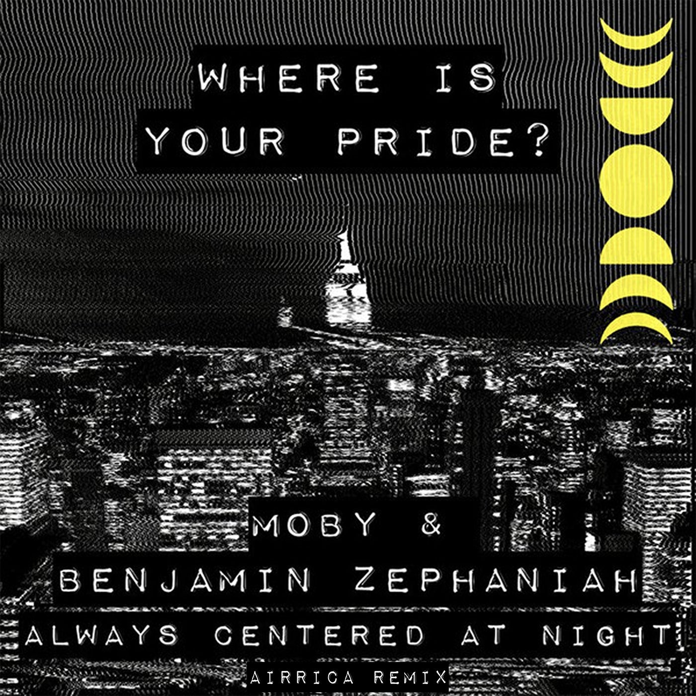 Cover - Moby, Benjamin Zephaniah - where is your pride  (Airrica Remix)