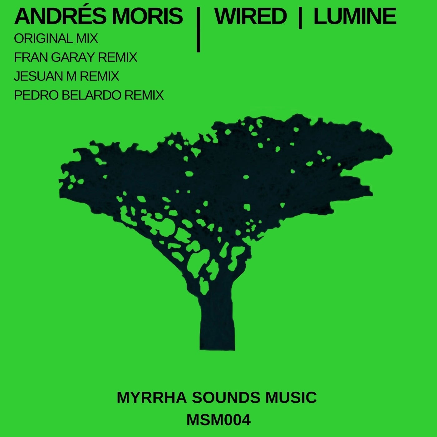 Cover - Andrés Moris - Wired (Original Mix)