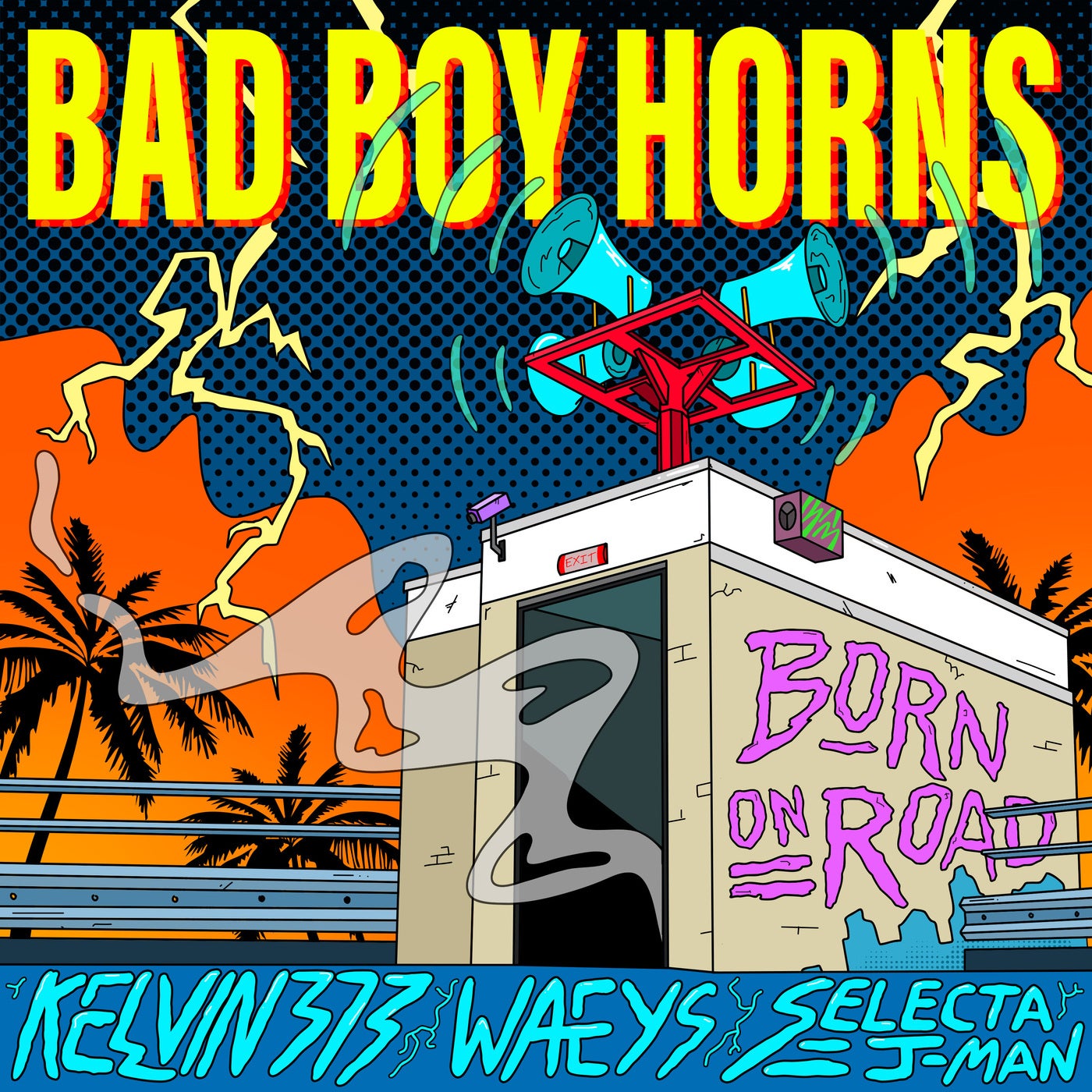 Cover - Selecta J-Man, Kelvin 373, Waeys - Bad Boy Horns (Original Mix)