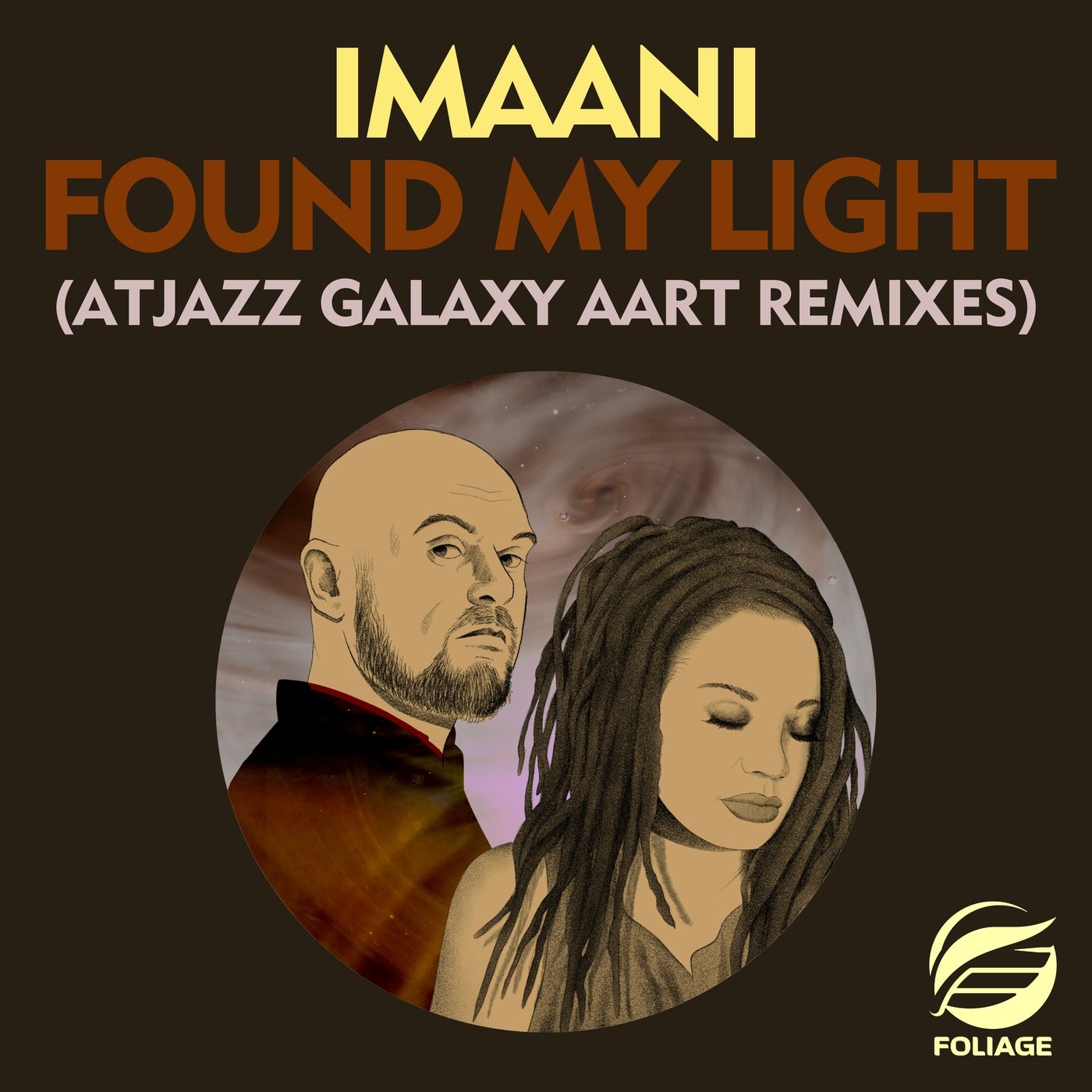 Cover - Atjazz, Imaani - Found My Light (Atjazz Galaxy Aart Remix)