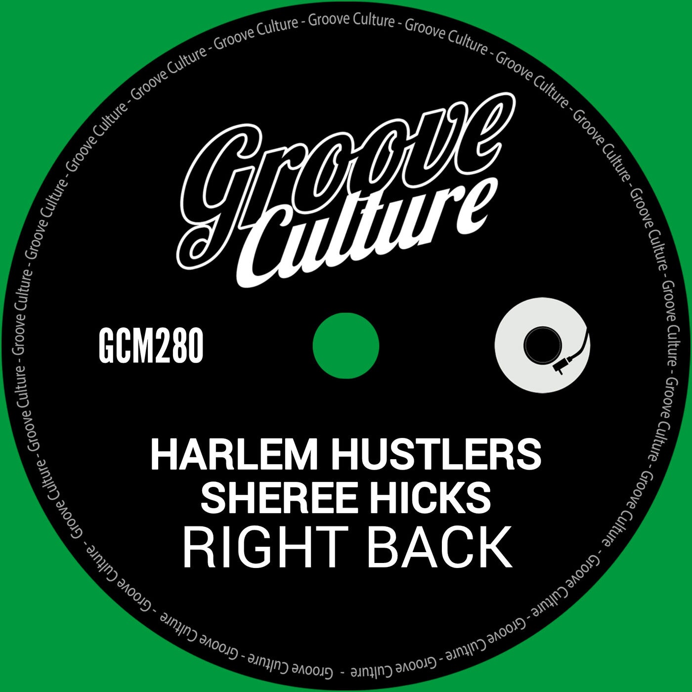 Cover - Harlem Hustlers, Sheree Hicks - Right Back (Extended Mix)