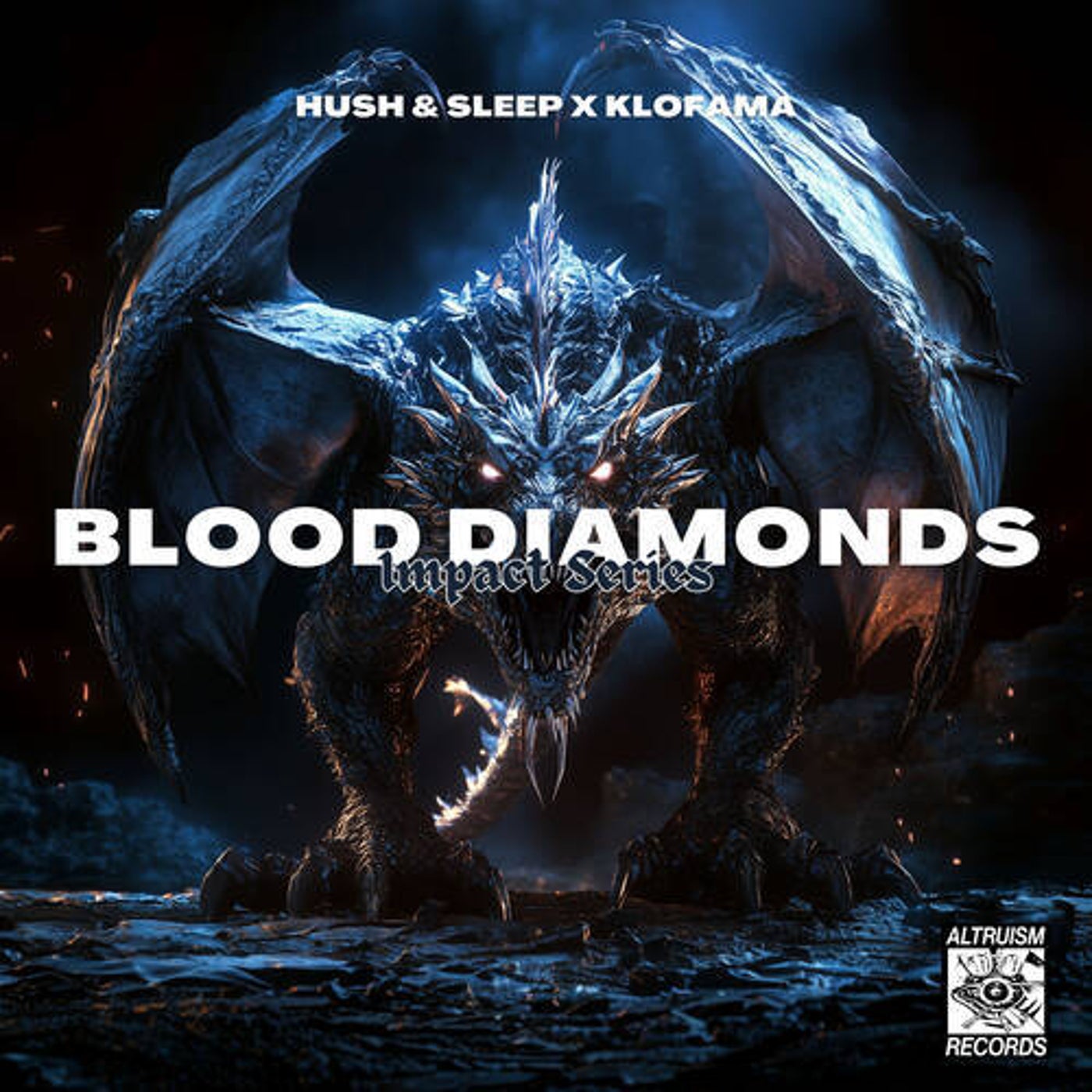 Cover - Hush & Sleep, KLOFAMA - BLOOD DIAMONDS (Original Mix)
