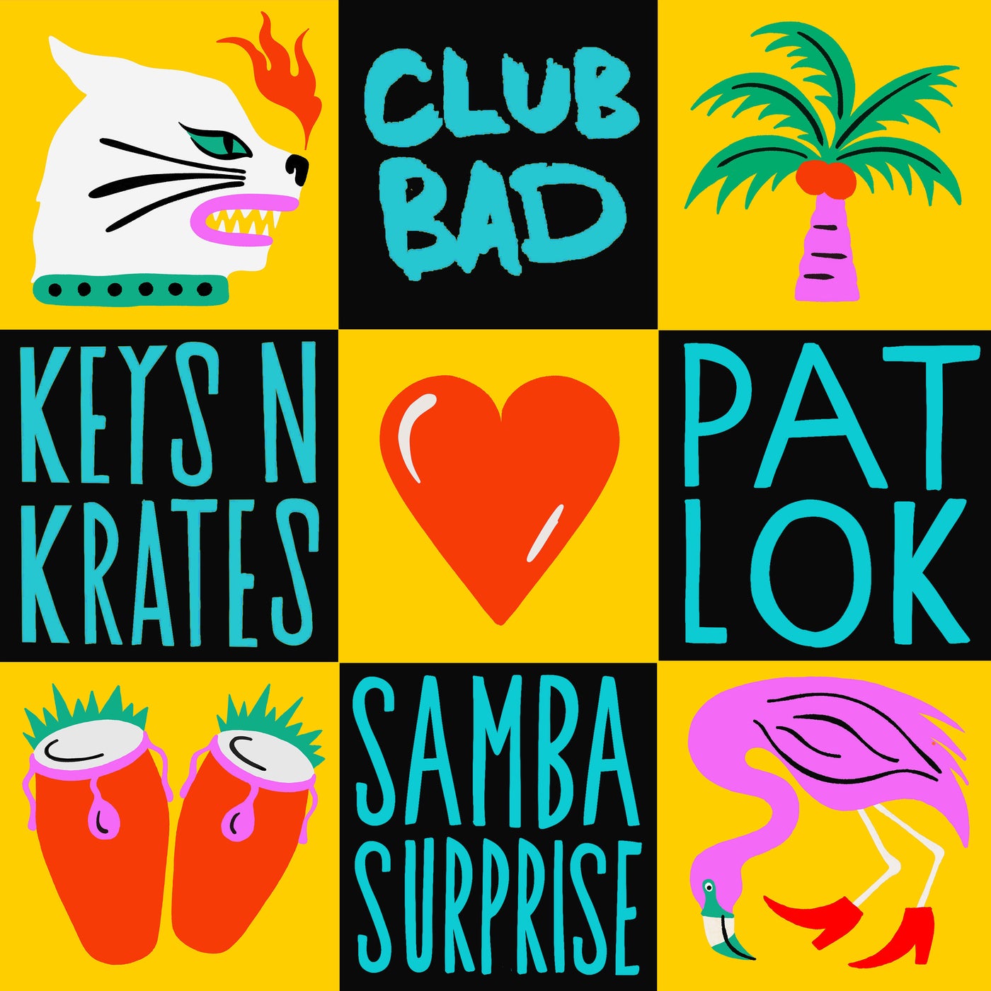 Cover - Keys N Krates, Pat Lok - Samba Surprise (Original Mix)