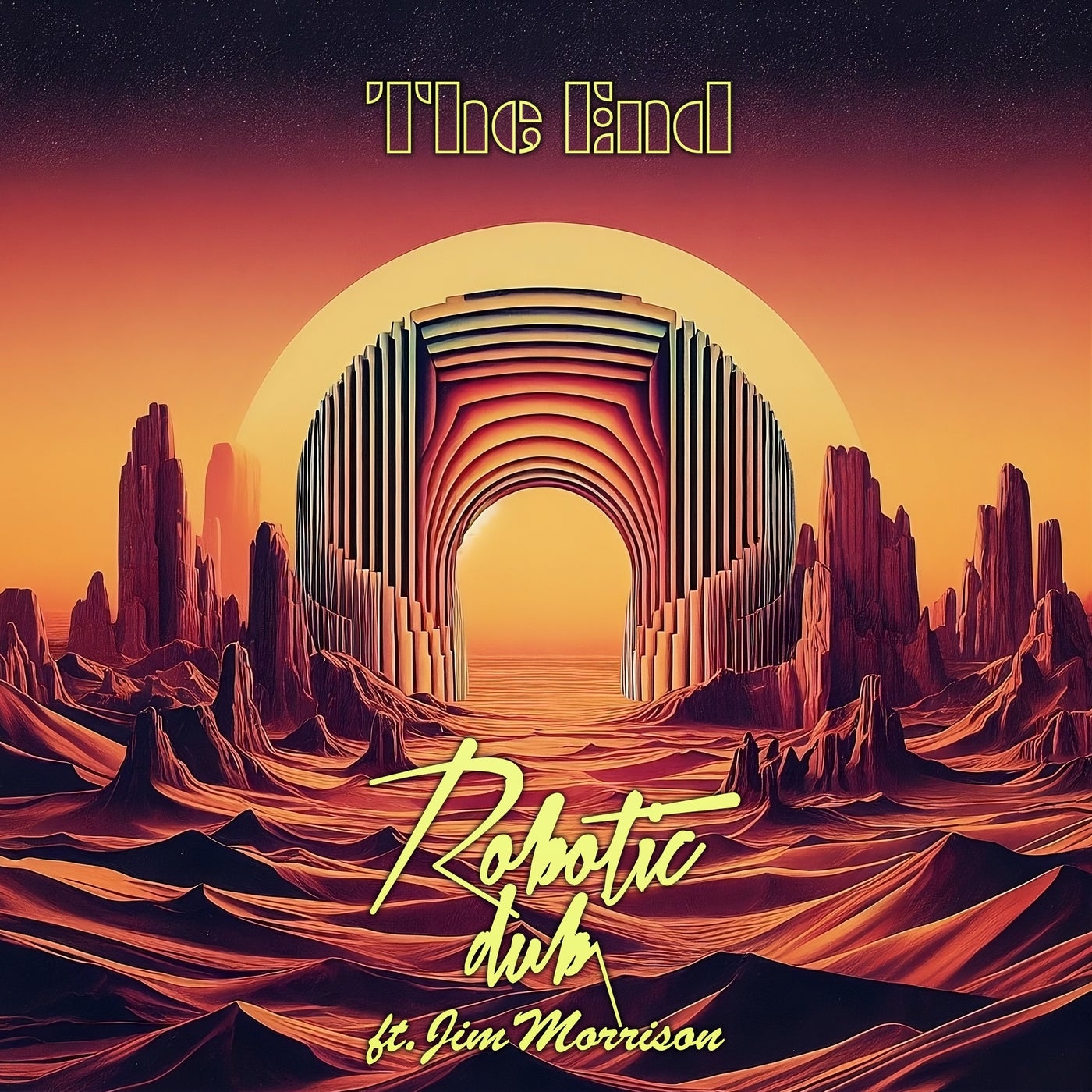 Cover - Jim Morrison, Robotic Dub - The End feat. Jim Morrison (Original Mix)