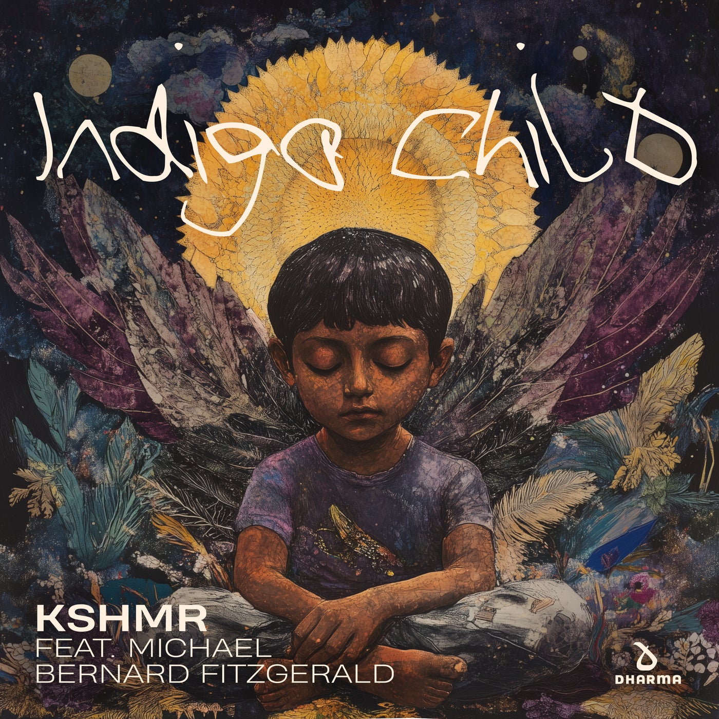 Cover - KSHMR, Michael Bernard Fitzgerald - Indigo Child (feat. Michael Bernard Fitzgerald)