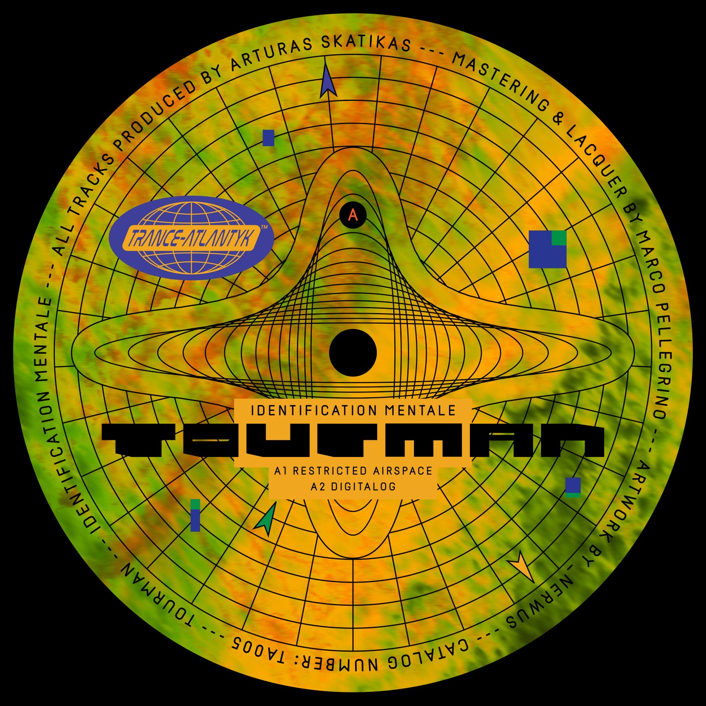 Cover - Tourman - Identification Mentale (Original Mix)