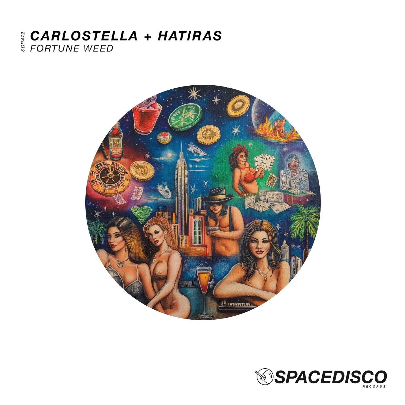 Cover - Hatiras, Carlostella - Fortune Weed (Original)