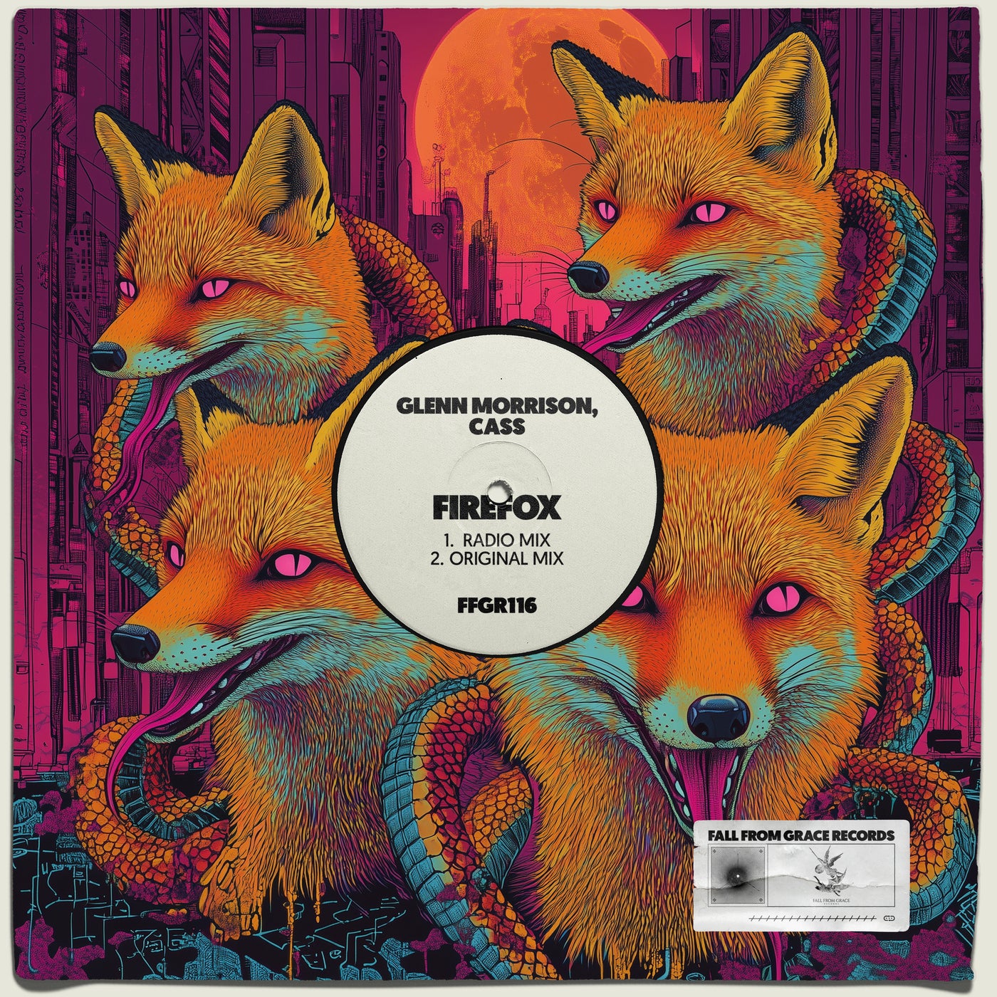 Cover - Glenn Morrison, Cass (UK) - Firefox (Original Mix)