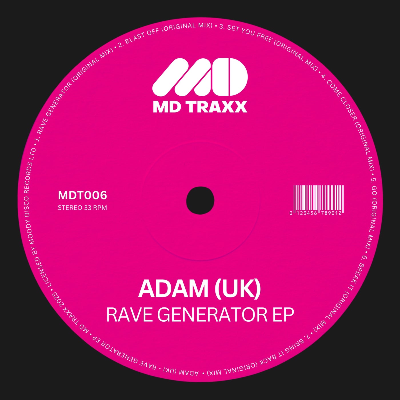 Cover - Adam (UK) - Break It (Original Mix)