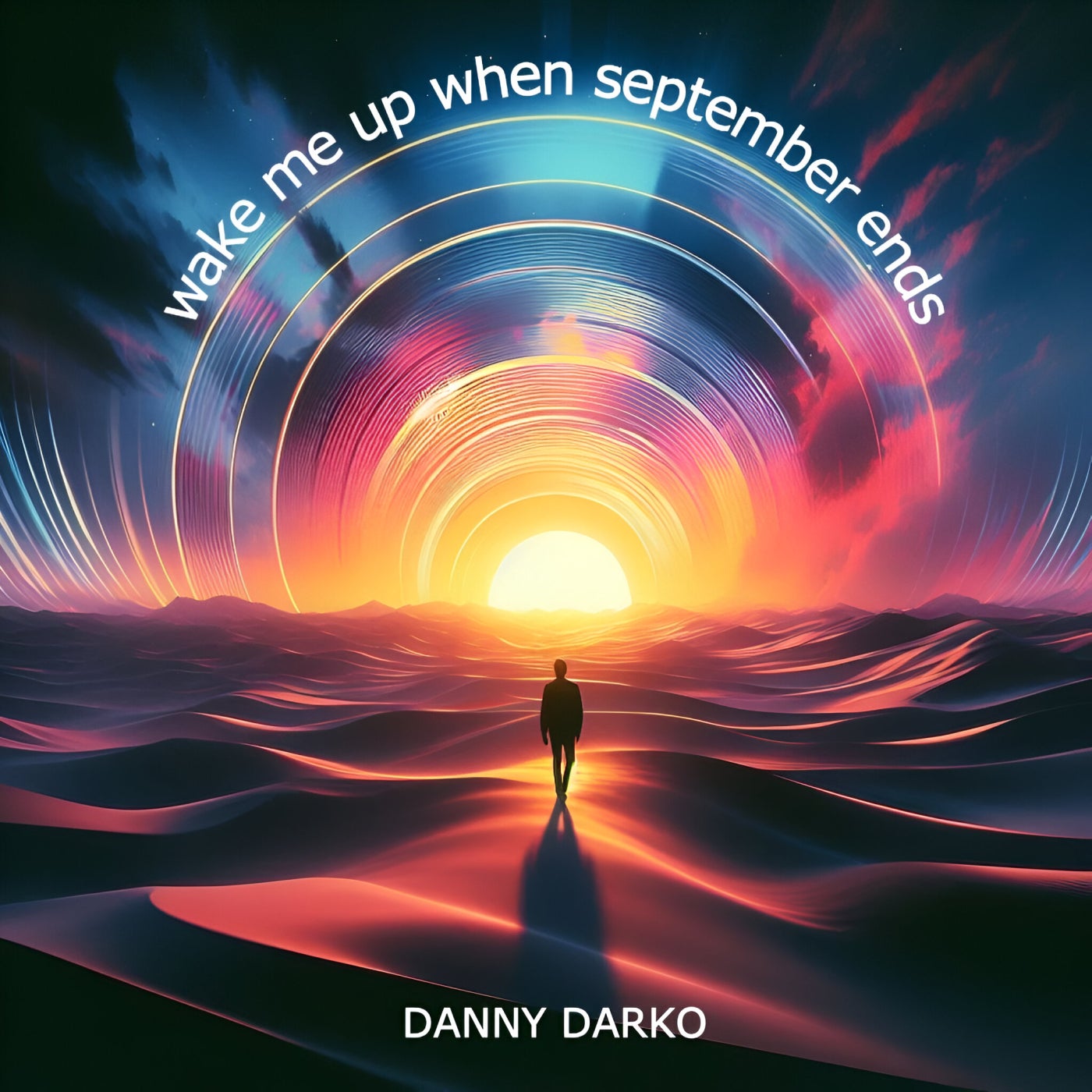 Cover - Danny Darko, Ayda Noir - Wake Me Up When September Ends (Extended Mix)
