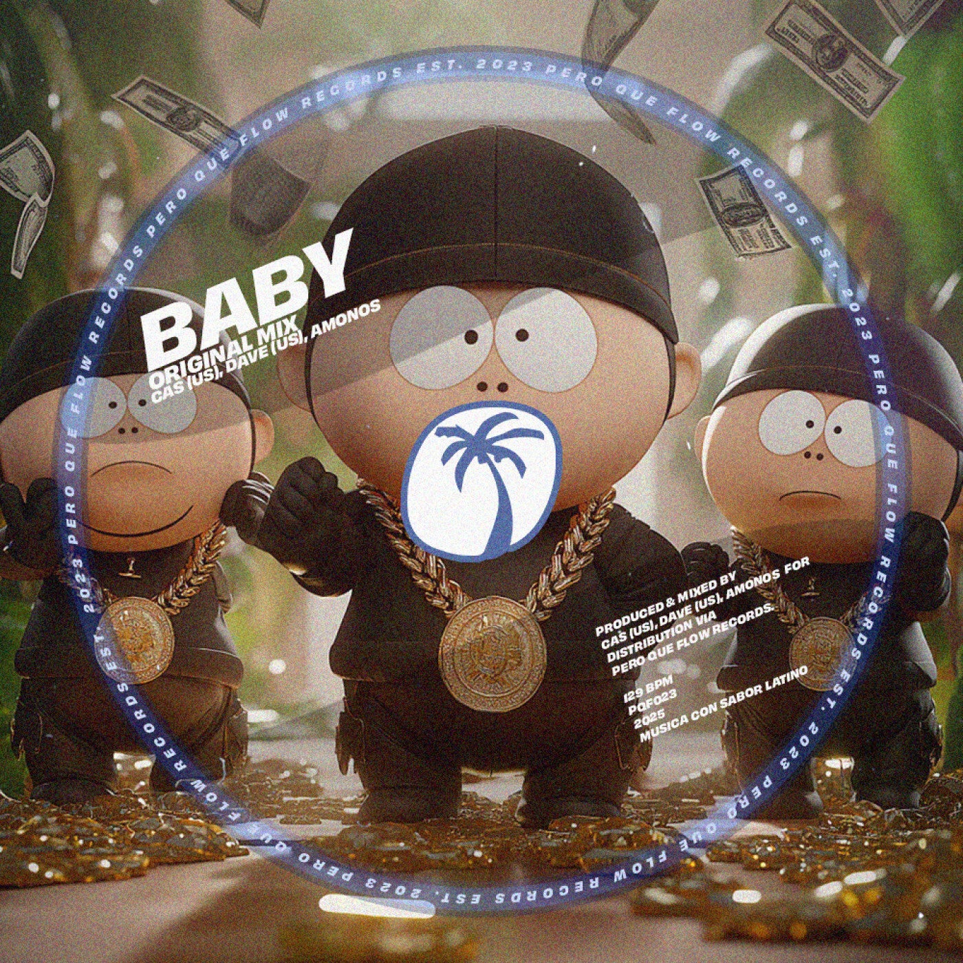 Cover - Amonos, Dave (US), Cas (US) - BABY (Original Mix)
