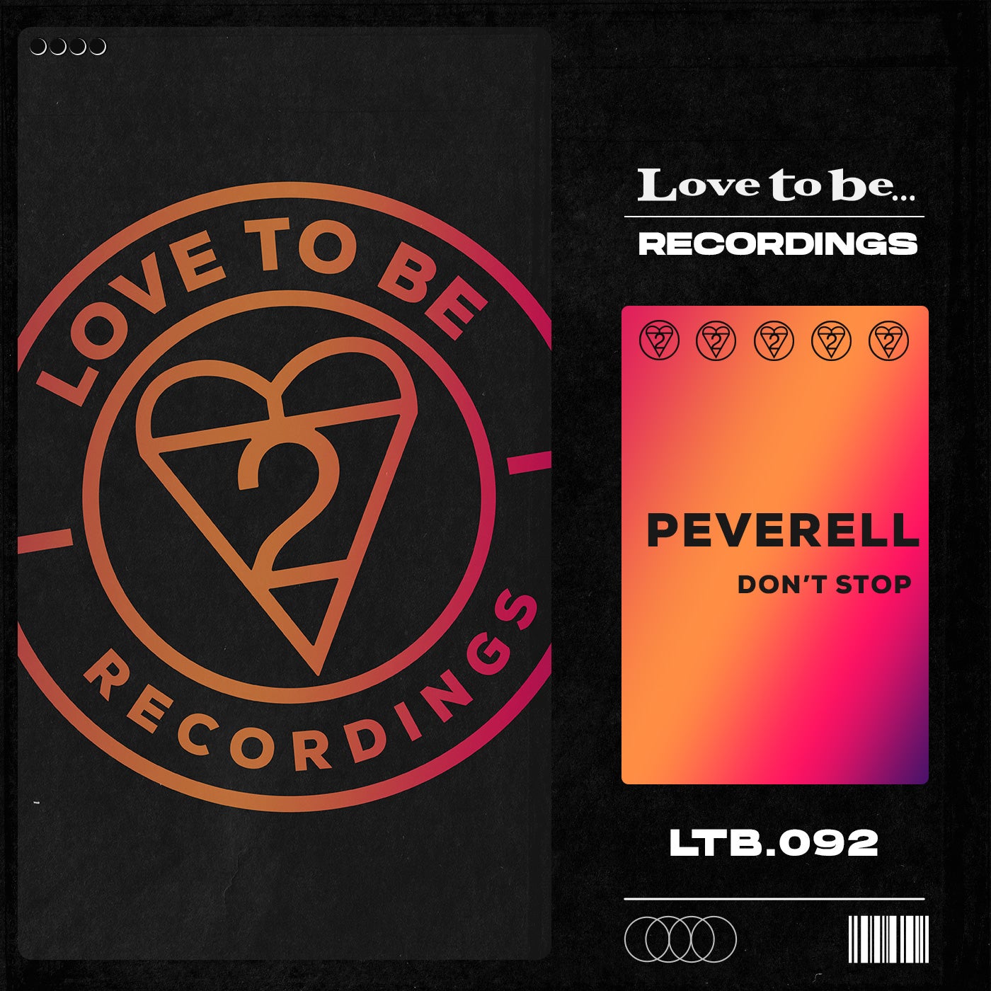 Cover - Peverell - Don't Stop (Extended Mix)