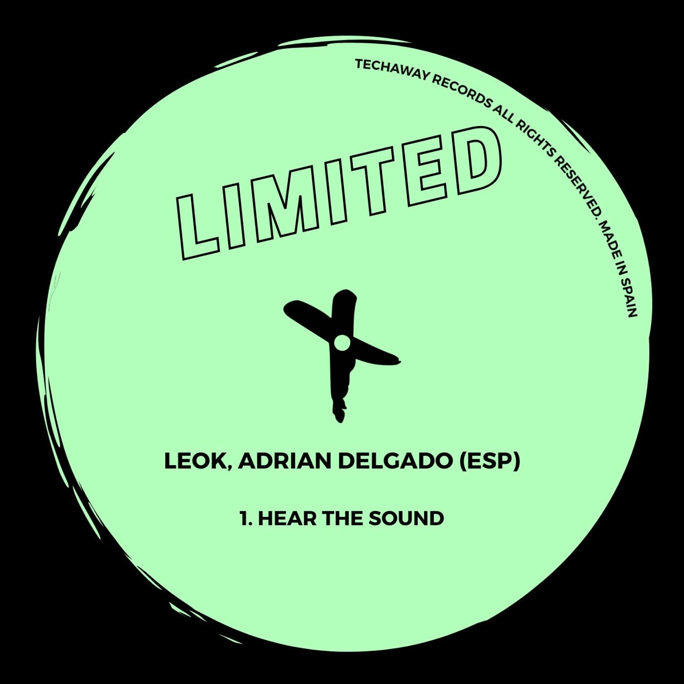 Cover - Adrian Delgado (ESP), LeoK - Hear The Sound (Original Mix)