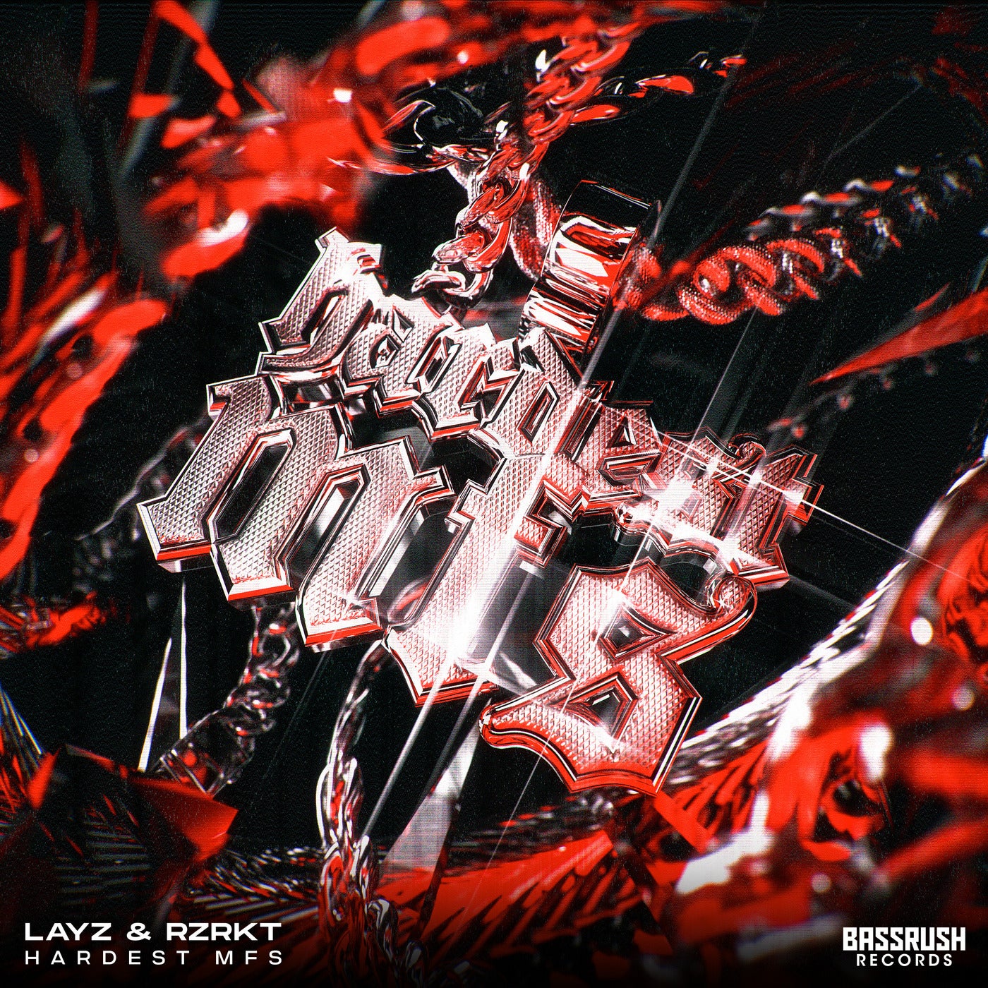 Cover - LAYZ, RZRKT - HARDEST MFS (Original Mix)