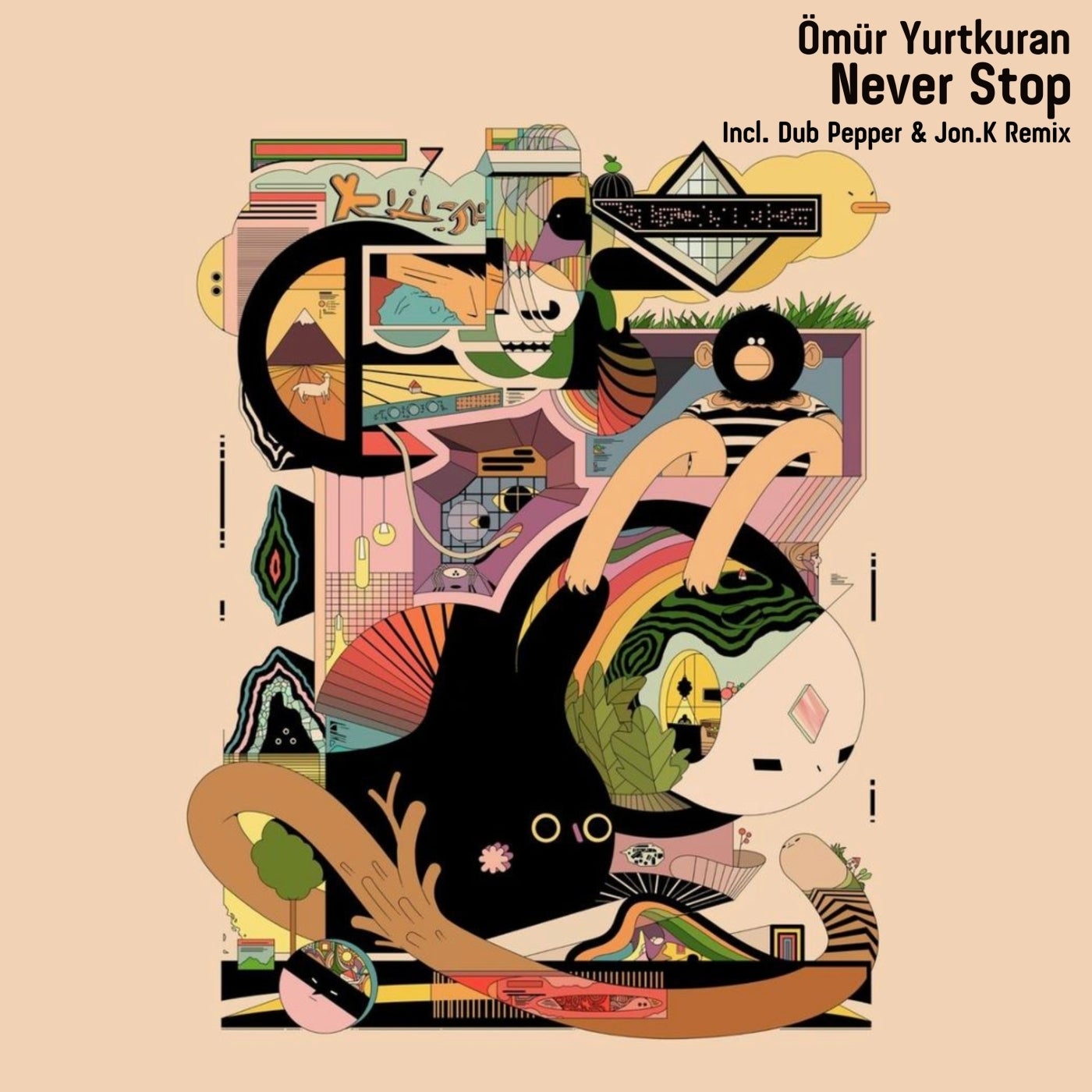 Cover - Ömür Yurtkuran - Never Stop (Original Mix)