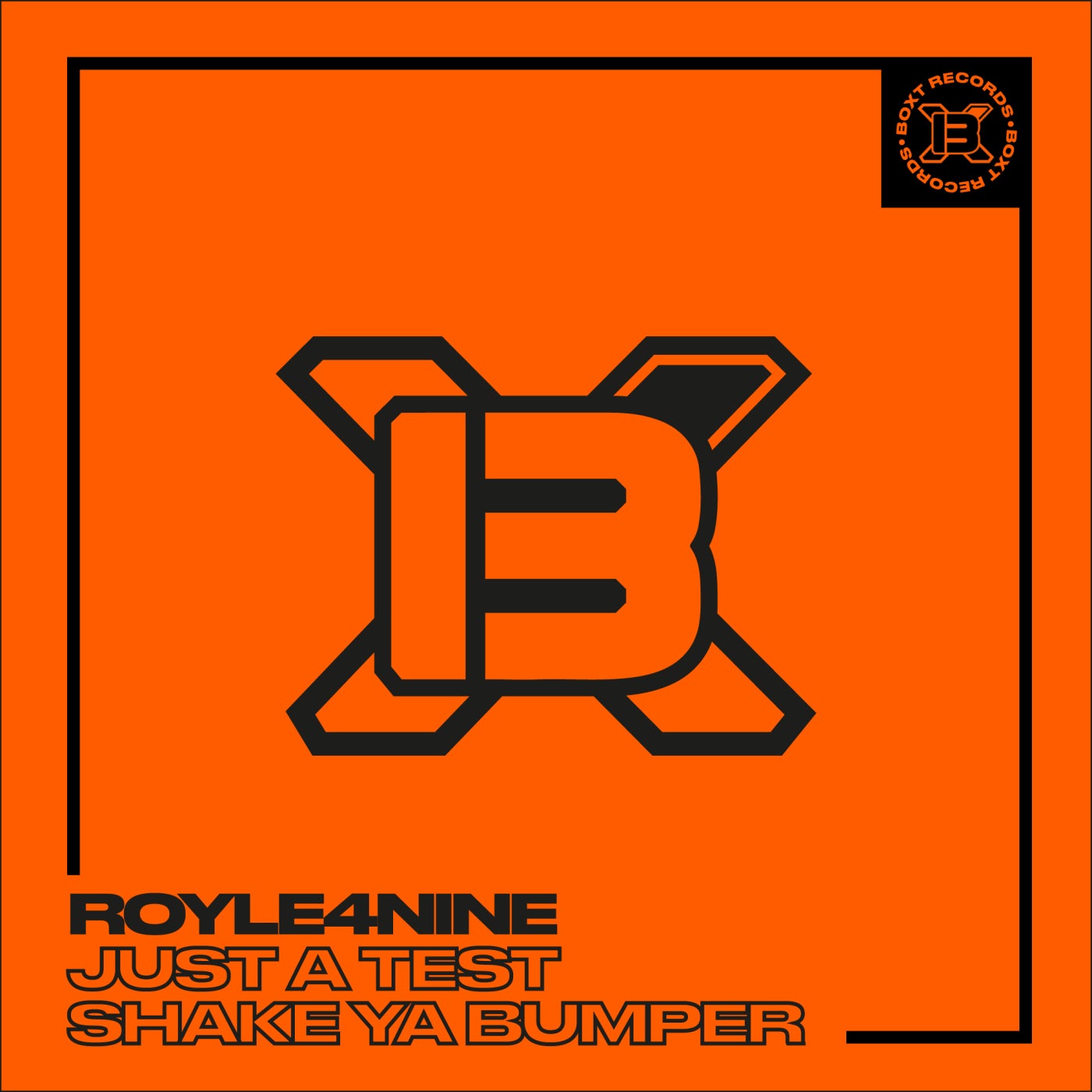 Cover - ROYLE4NINE - JUST A TEST (Original Mix)