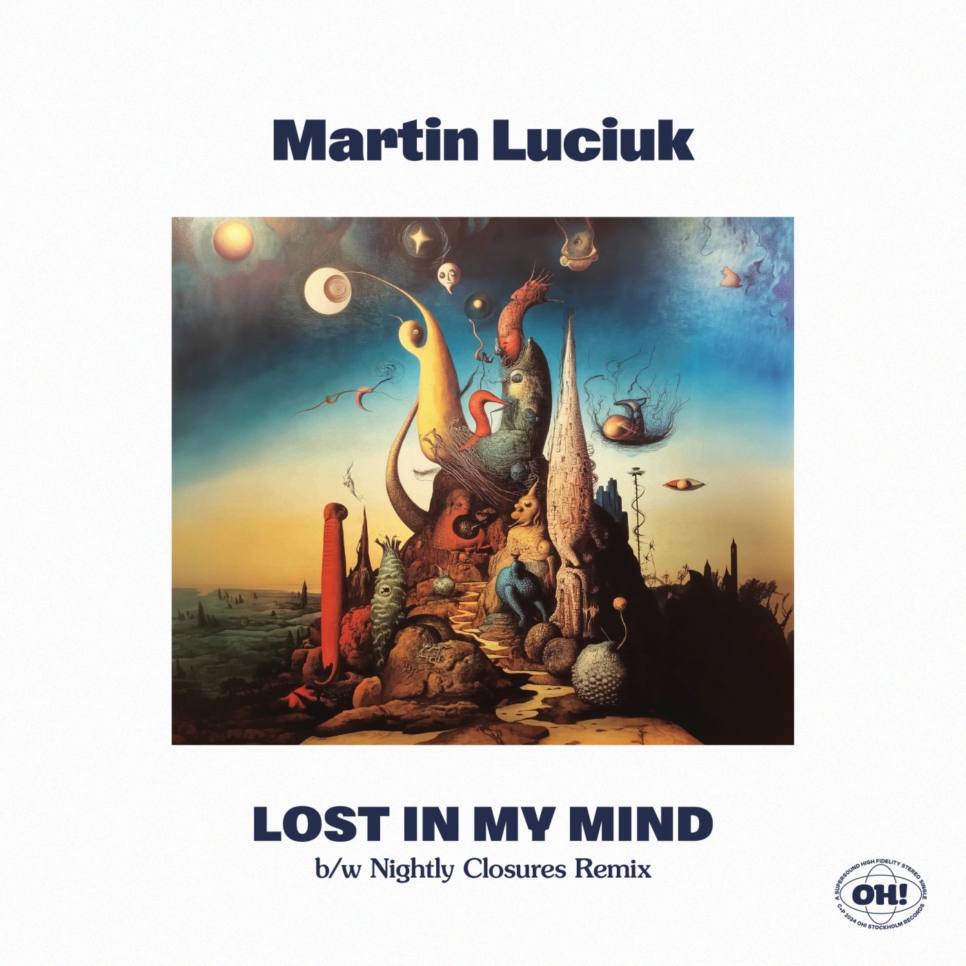 Cover - Martin Luciuk - Lost In My Mind (Nightly Closures Remix)