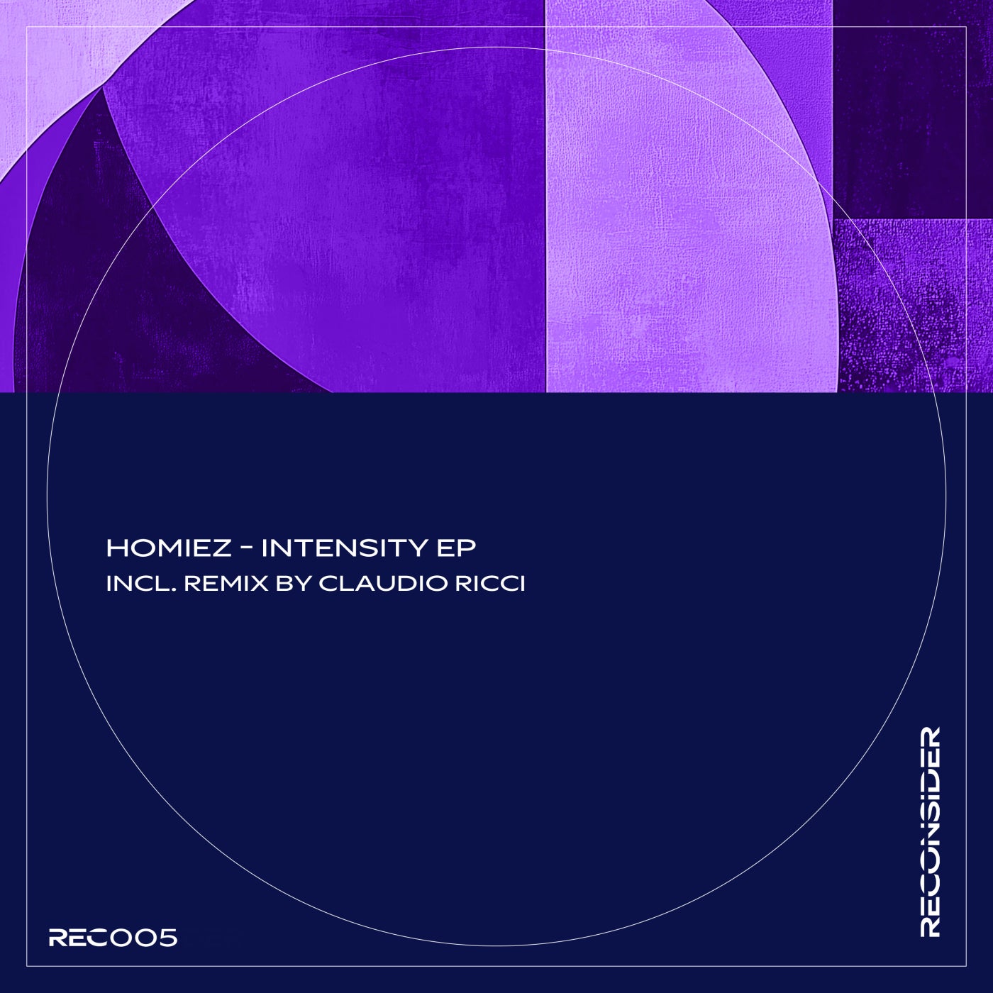 Cover - HOMIEZ - Intensity (Claudio Ricci Remix)