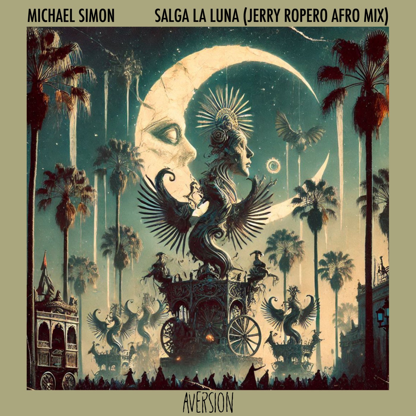 Cover - Michael Simon - Salga La Luna (Jerry Ropero Afro Mix)