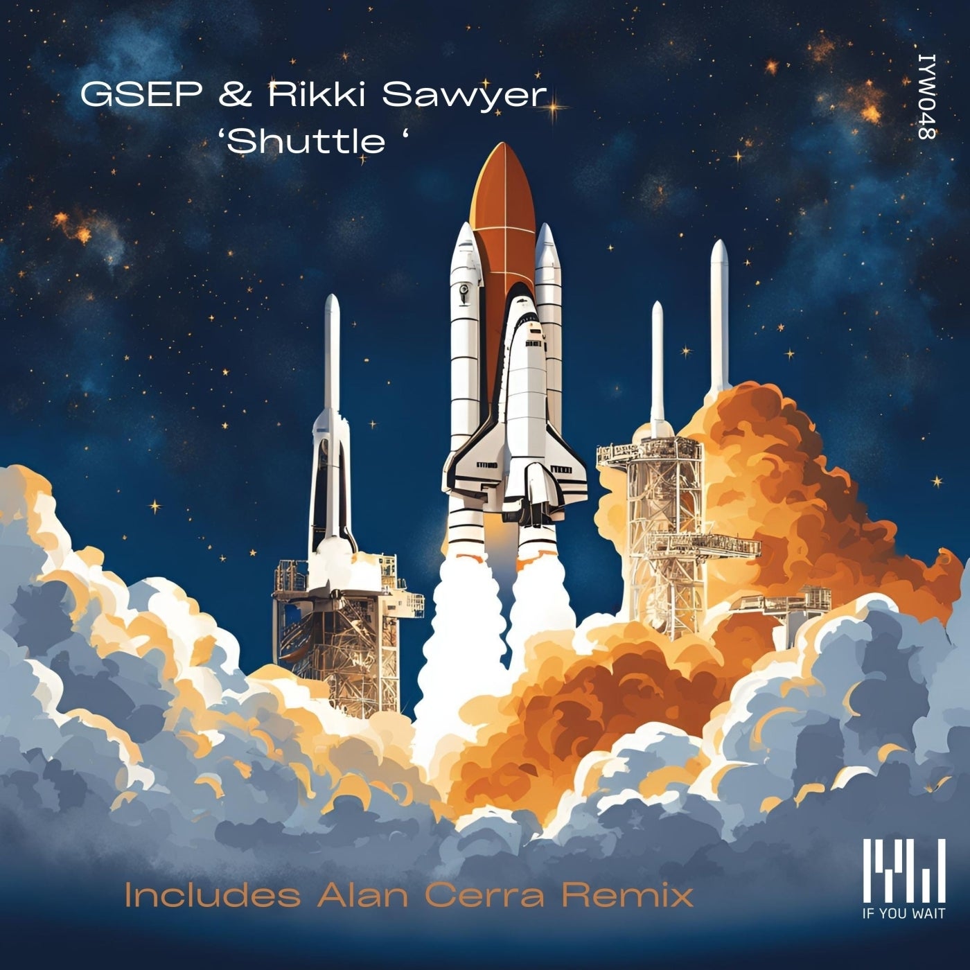 Cover - GSEP, Rikki Sawyer - Shuttle (Original Mix)