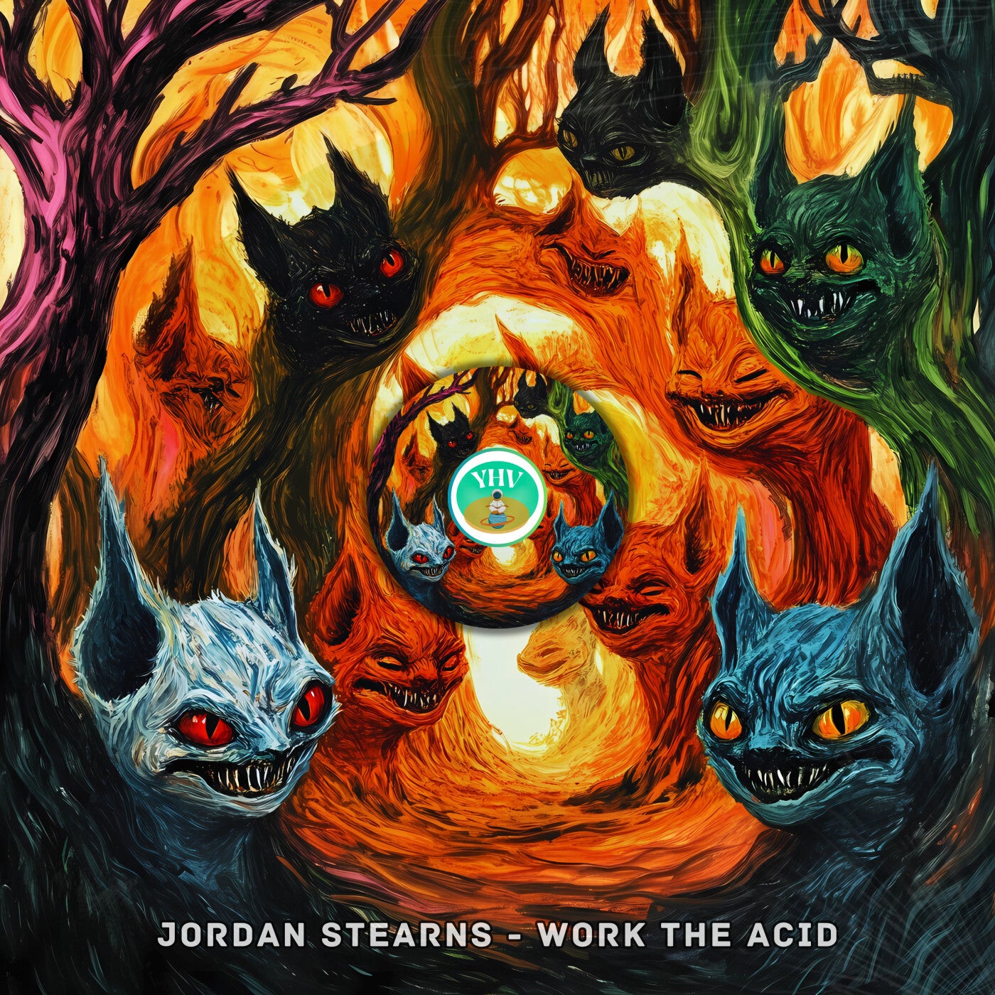 Cover - Jordan Stearns - Work the Acid (Original Mix)
