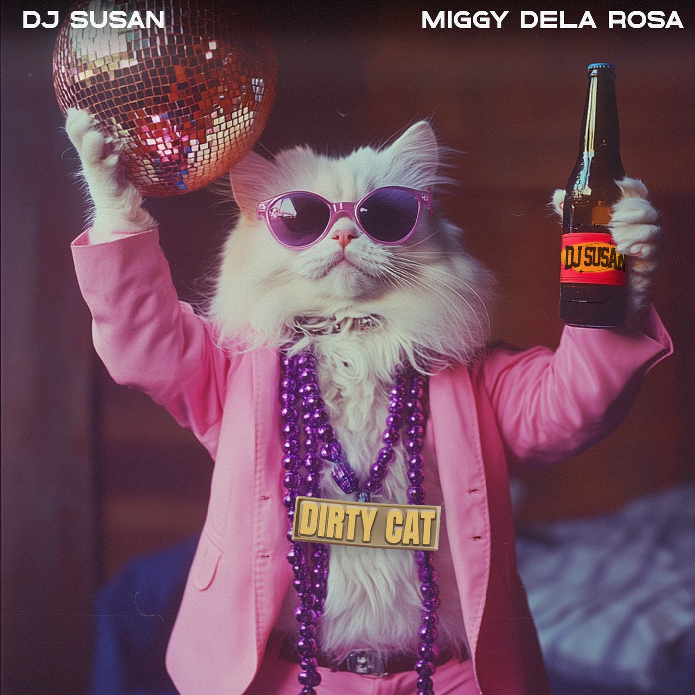 Cover - DJ Susan, Miggy Dela Rosa - Dirty Cat (Extended Mix)