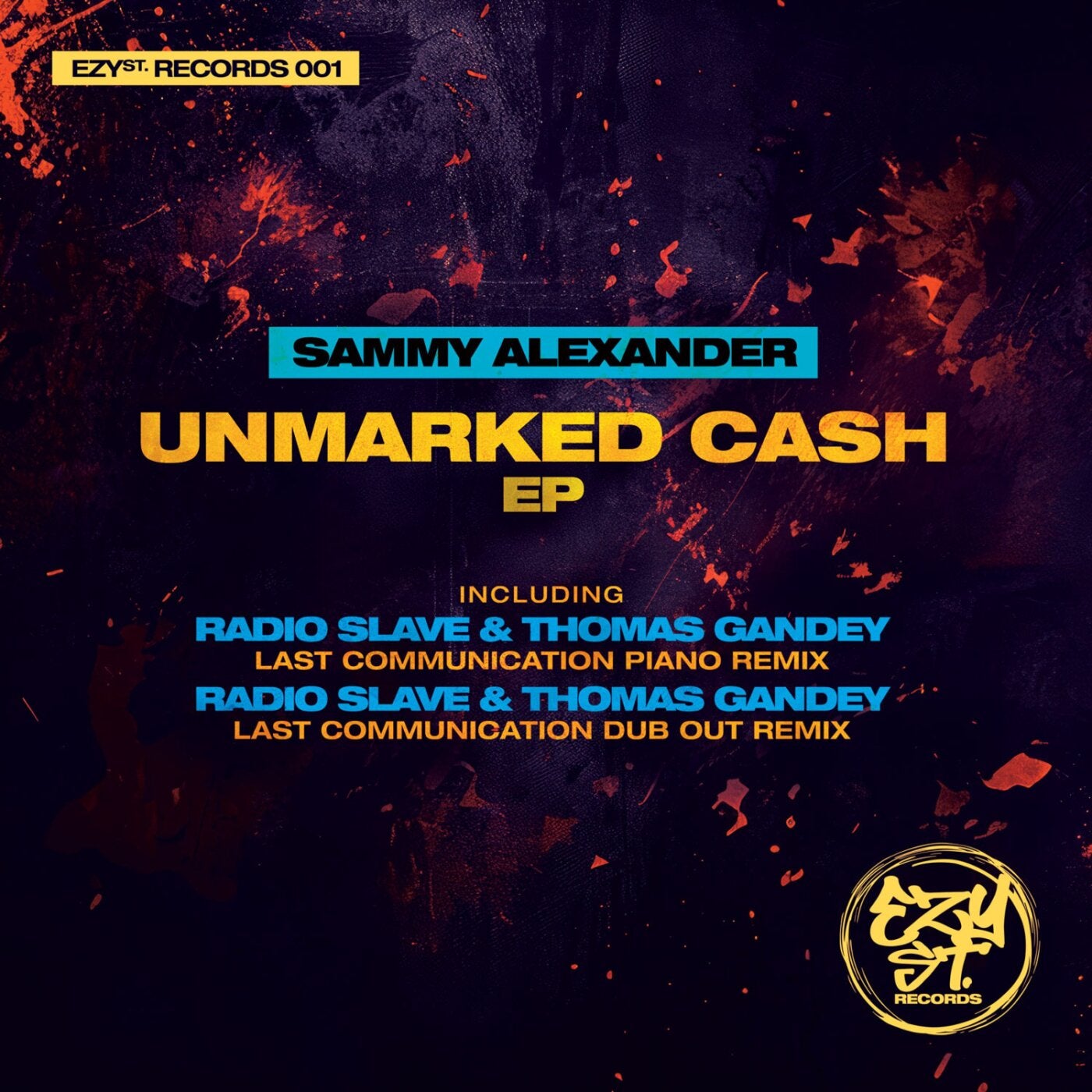 Cover - Sammy Alexander - Unmarked Cash (Radio Slave & Thomas Gandey Dub Out Remix)