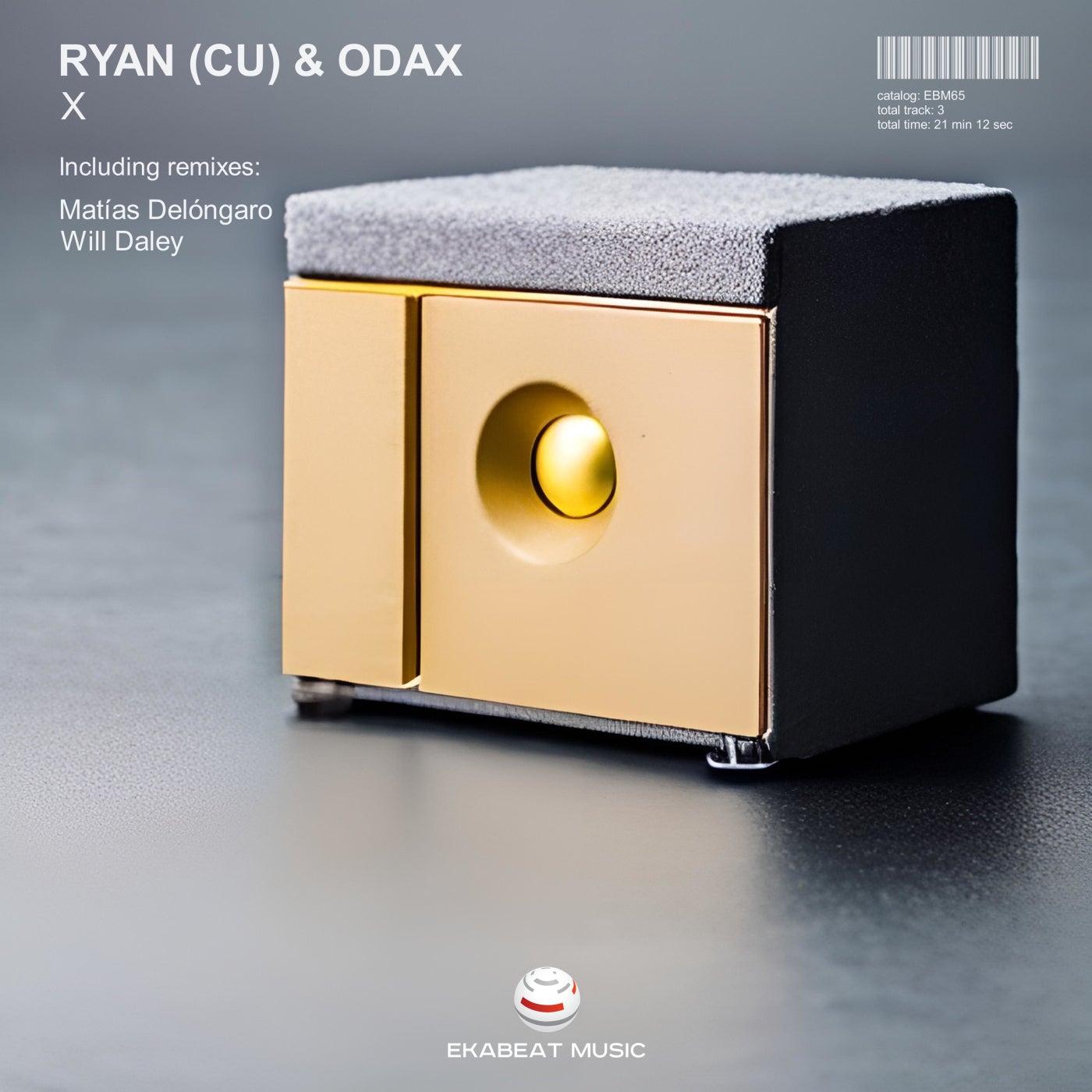 Cover - RYAN (CU), ODAX - X (Will Daley Remix)