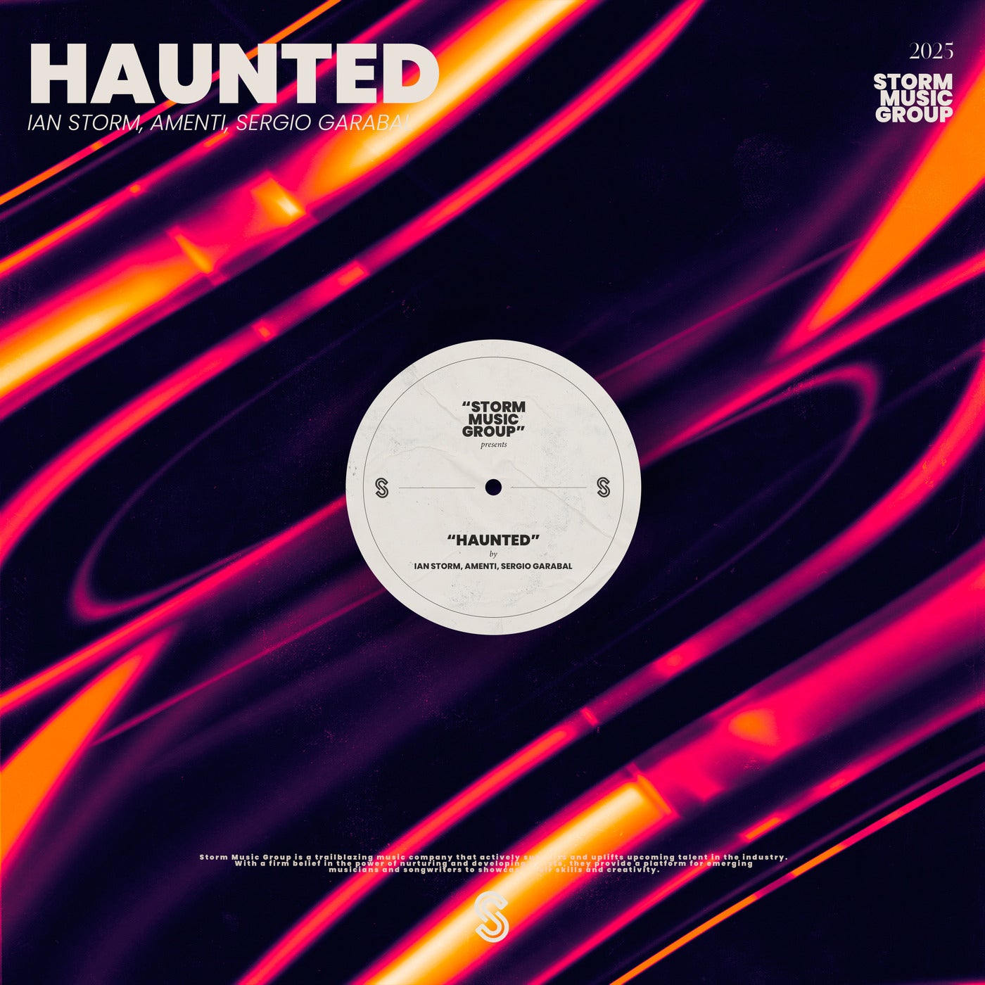 Cover - Amenti, Ian Storm, Sergio Garabal - Haunted (Extended Mix)