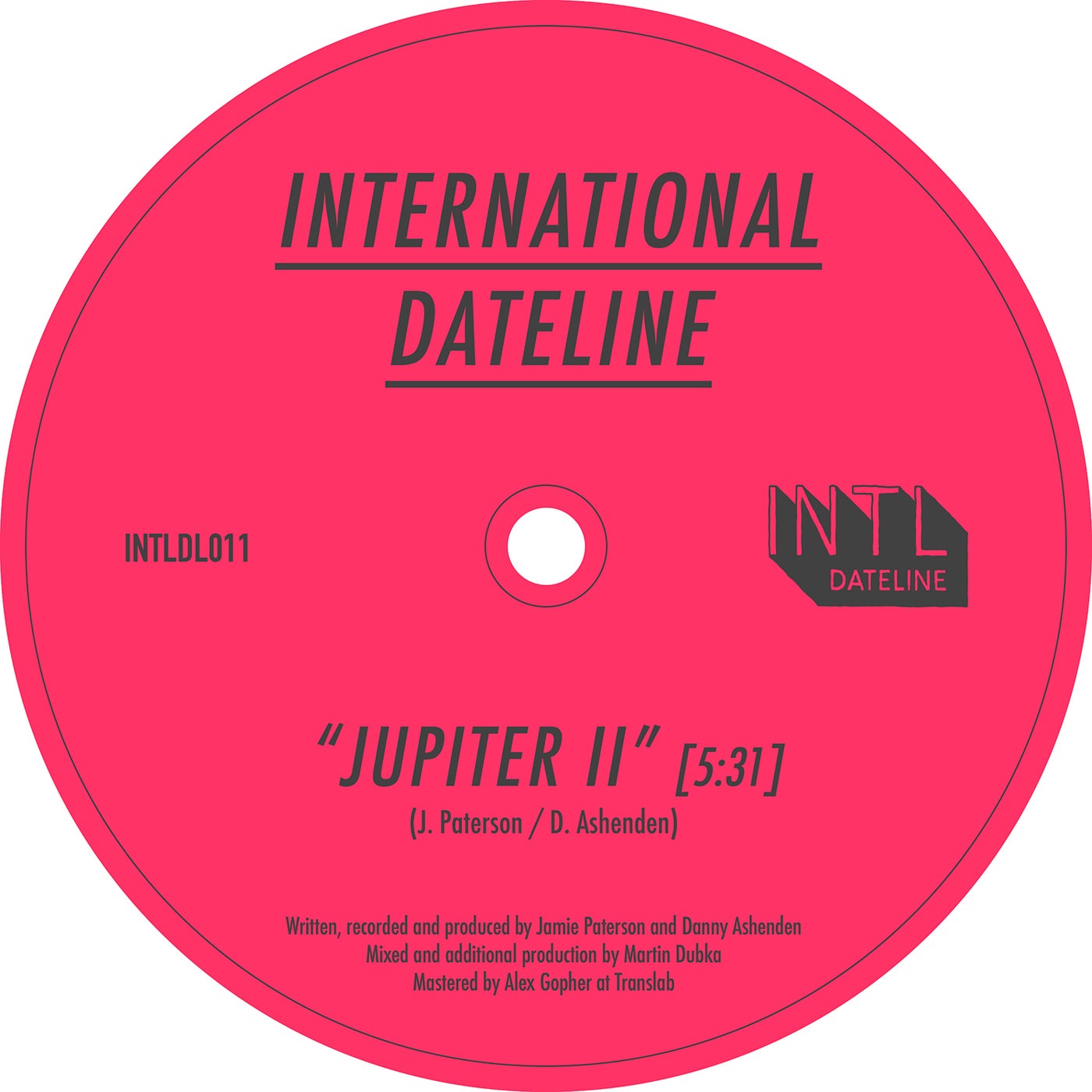 Cover - International Dateline - Jupiter II (Original Mix)