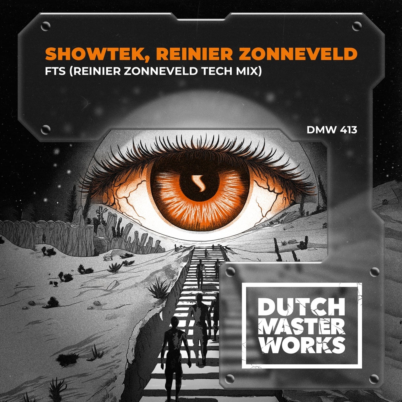 Cover - Showtek, Reinier Zonneveld - FTS (Reinier Zonneveld Extended Tech Mix)