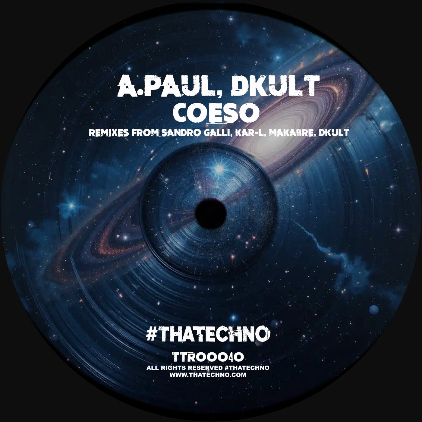 Cover - A.Paul, Dkult - Coeso (Sandro Galli Remix)