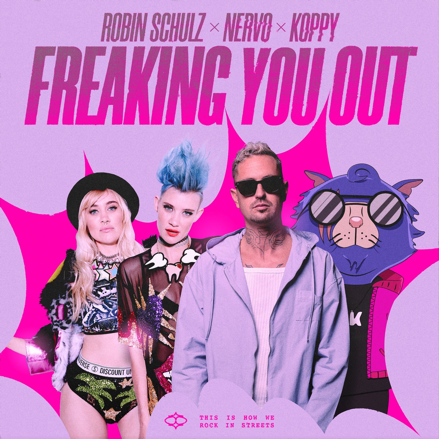 Cover - NERVO, Robin Schulz, KOPPY - Freaking You Out (Extended Mix)