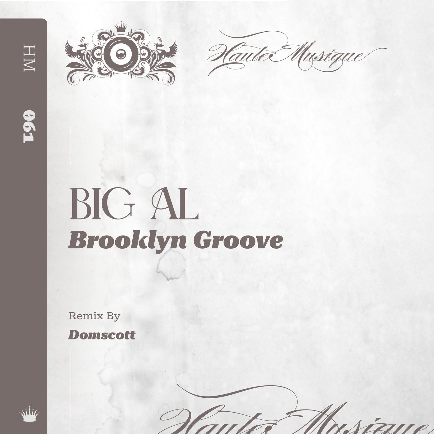 Cover - BiG AL - Brooklyn Groove (Original Mix Remastered)