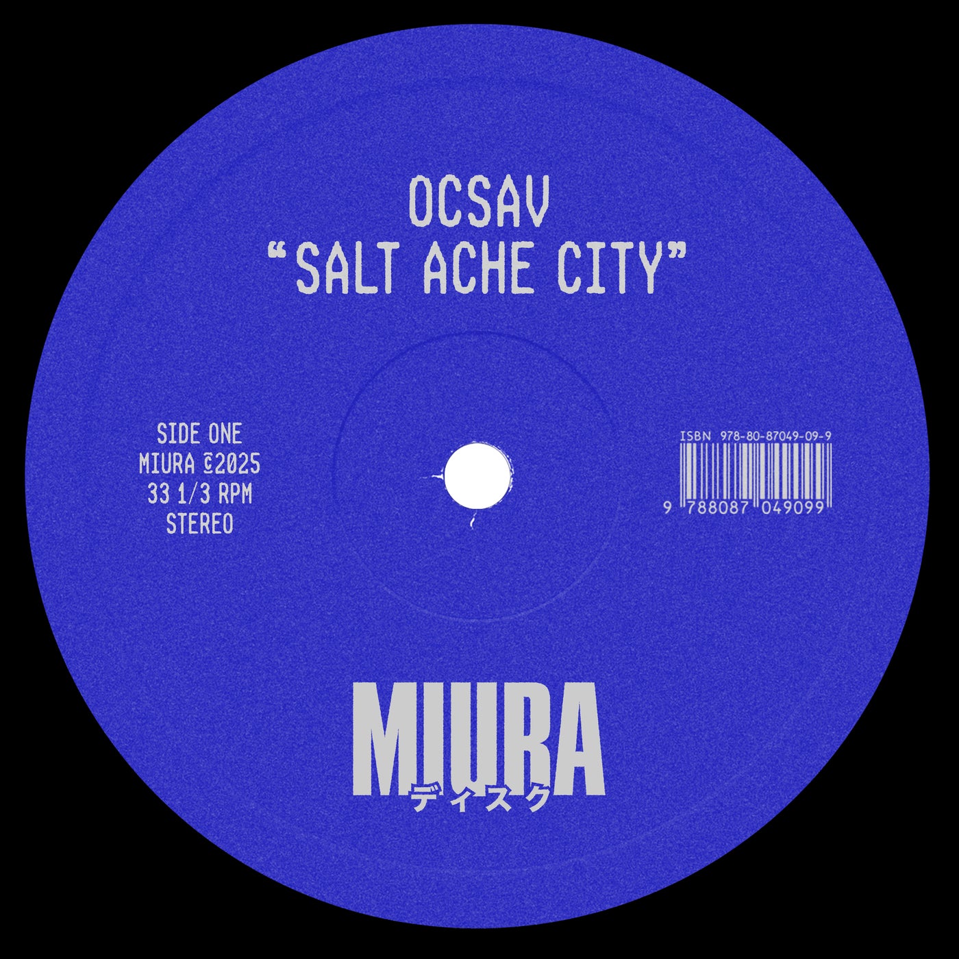Cover - Ocsav - Salt Ache City (Original Mix)