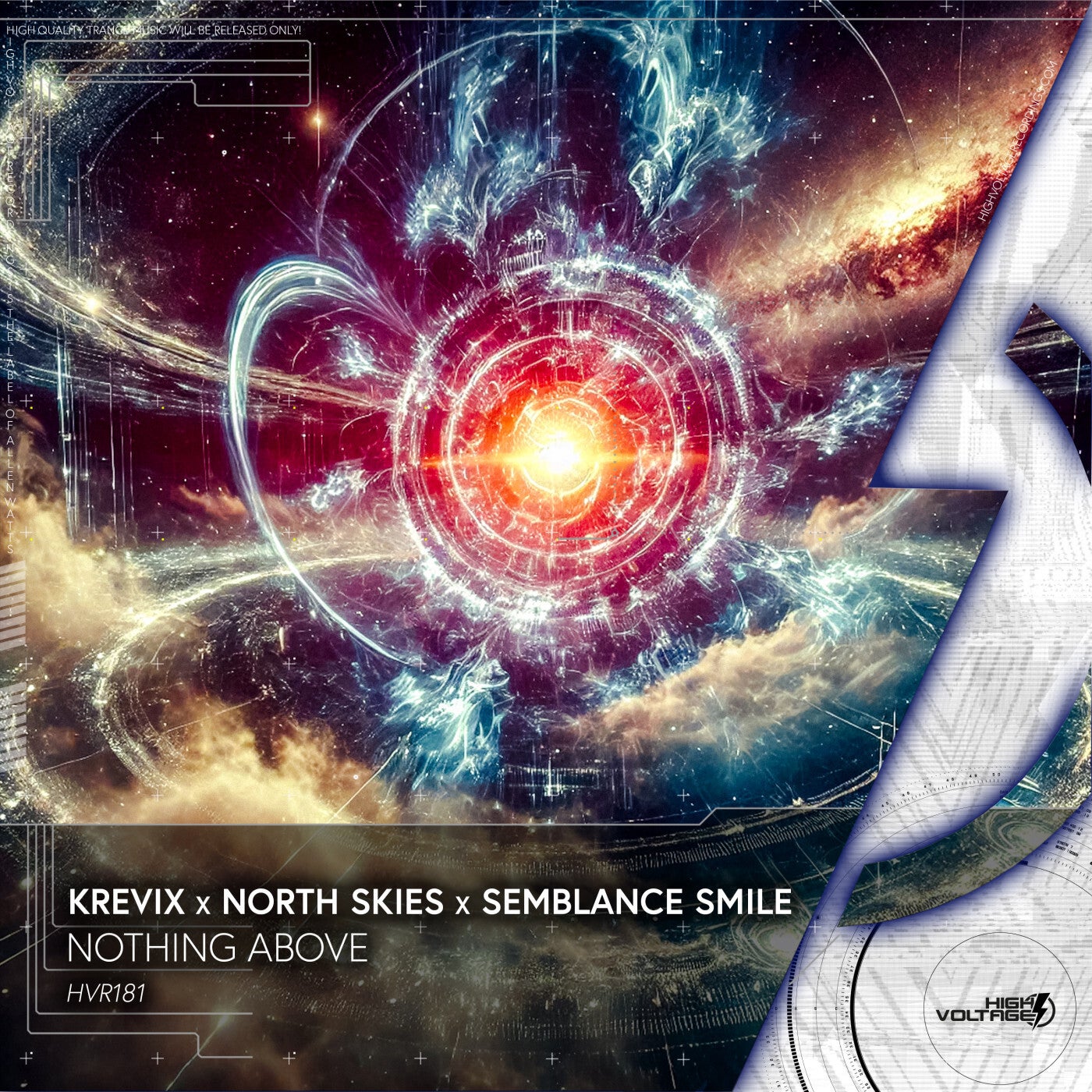 Cover - Semblance Smile, Krevix, North Skies - Nothing Above (Extended Mix)