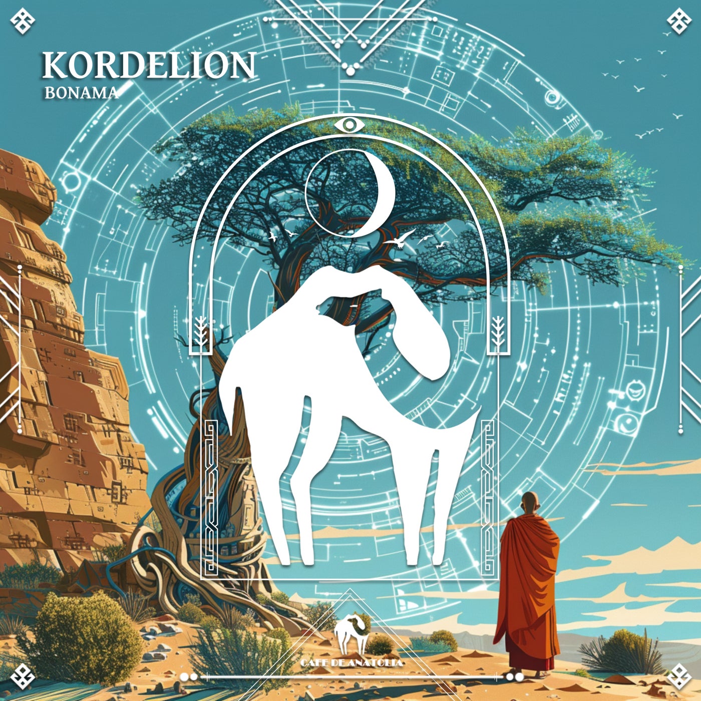 Cover - Cafe De Anatolia, Bonama - Kordelion (Original Mix)
