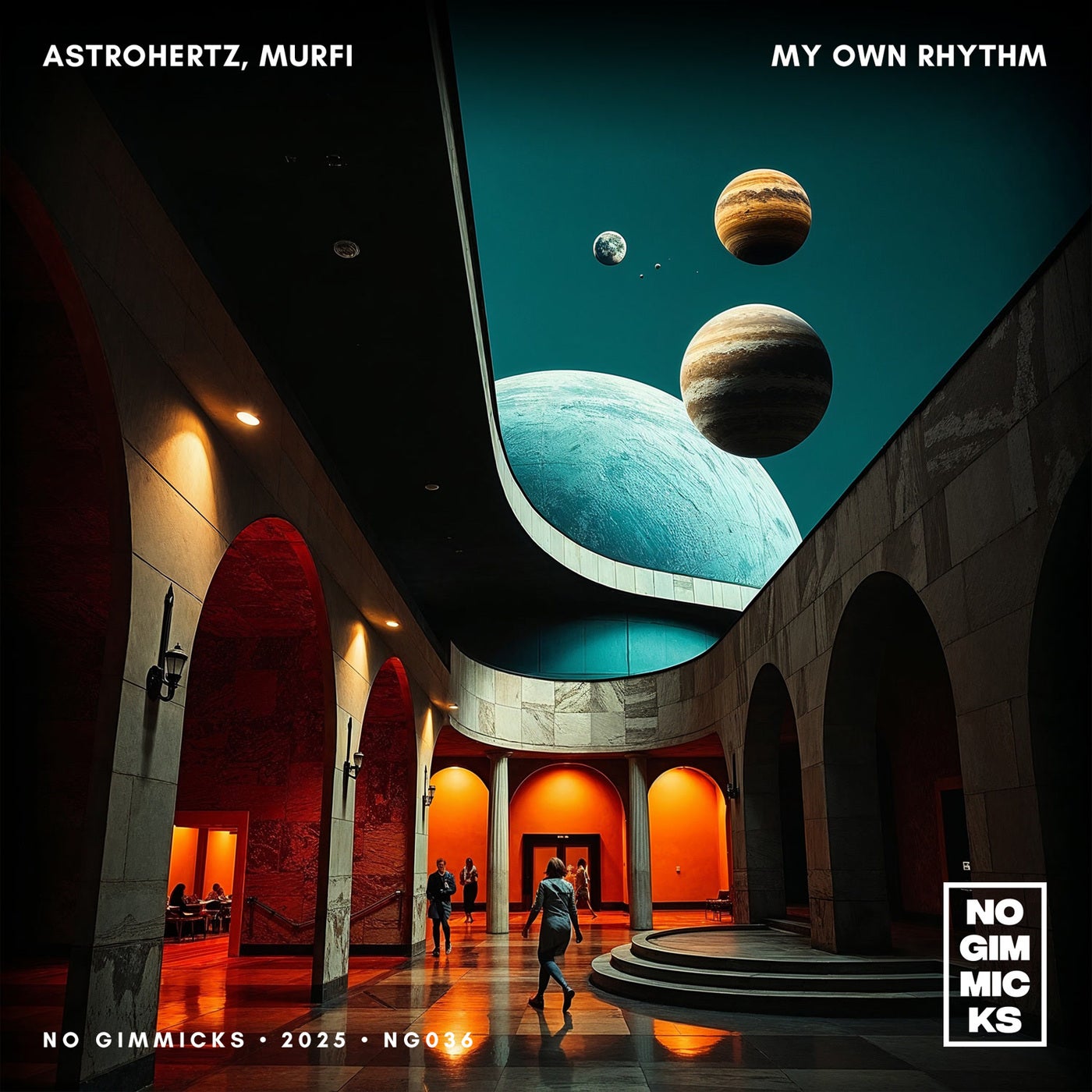 Cover - AstroHertz, MURFI - My Own Rhythm (Extended Mix)